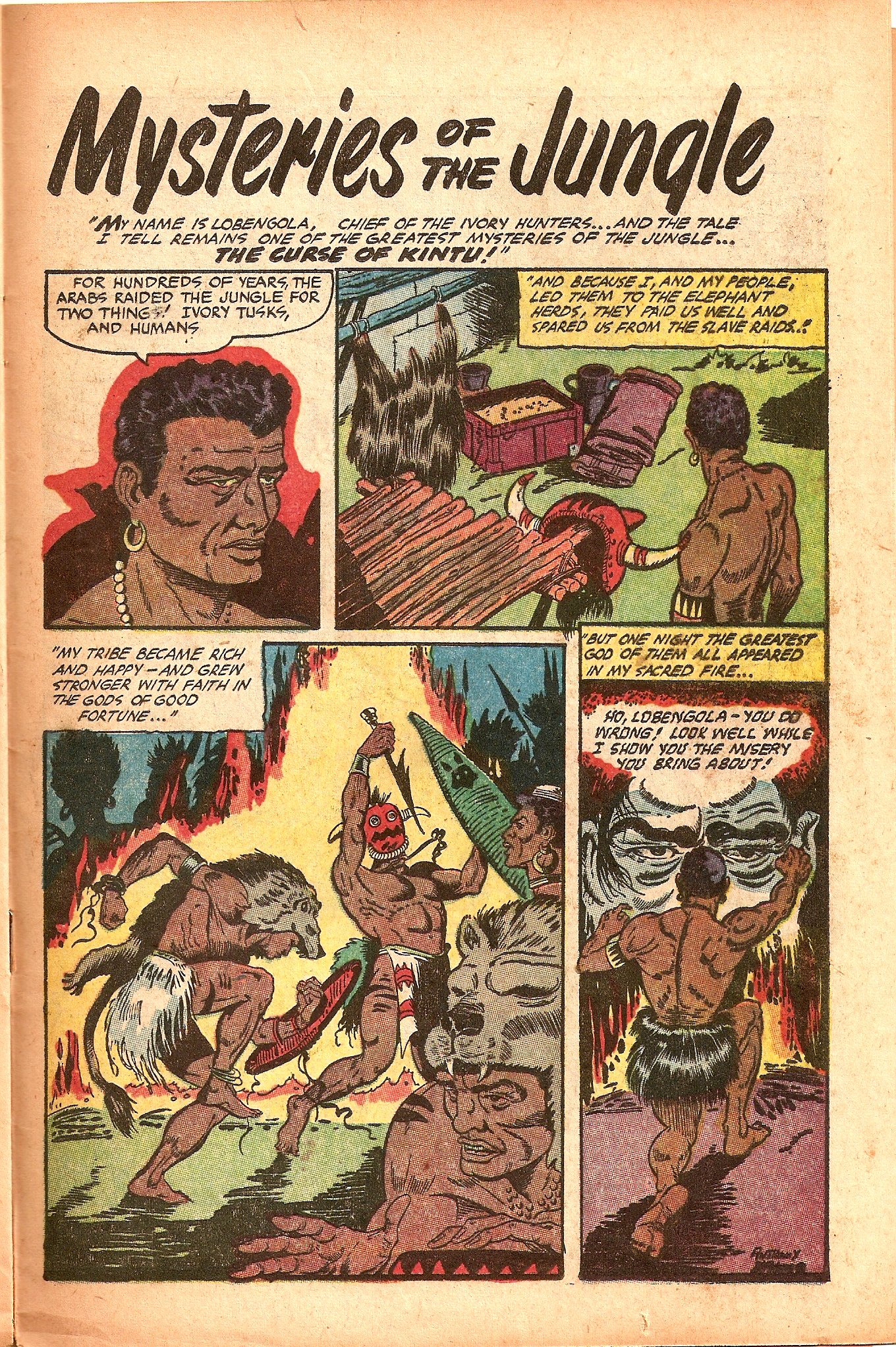 Read online Jungle Comics comic -  Issue #154 - 25