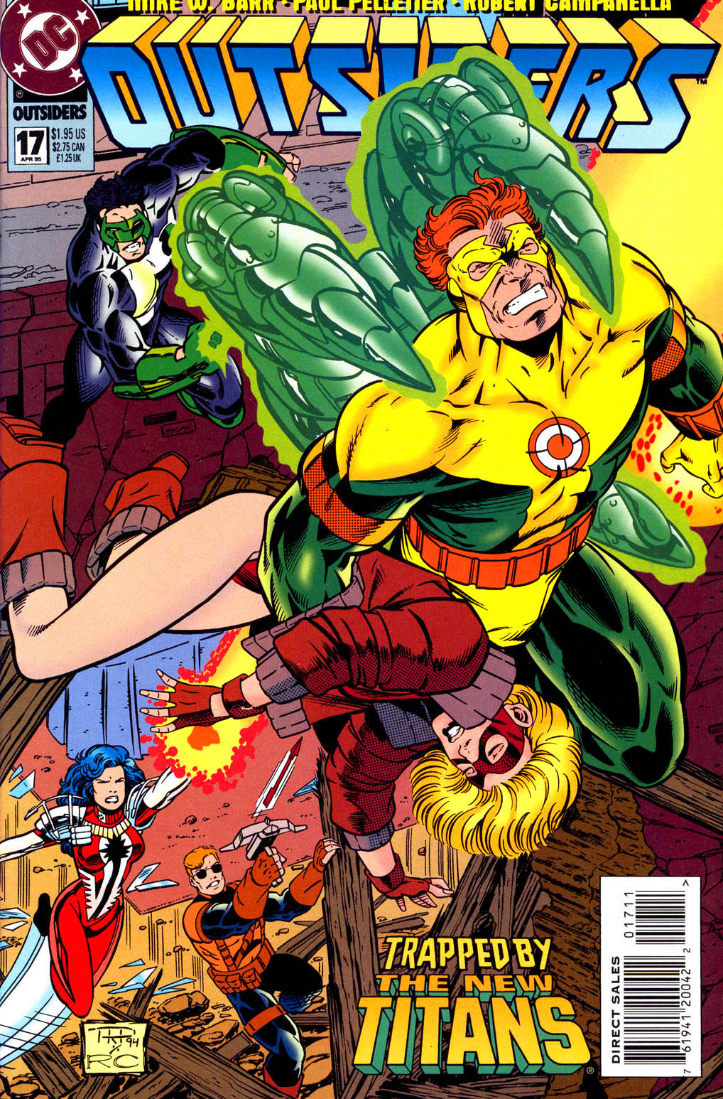 Read online Outsiders (1993) comic -  Issue #17 - 1