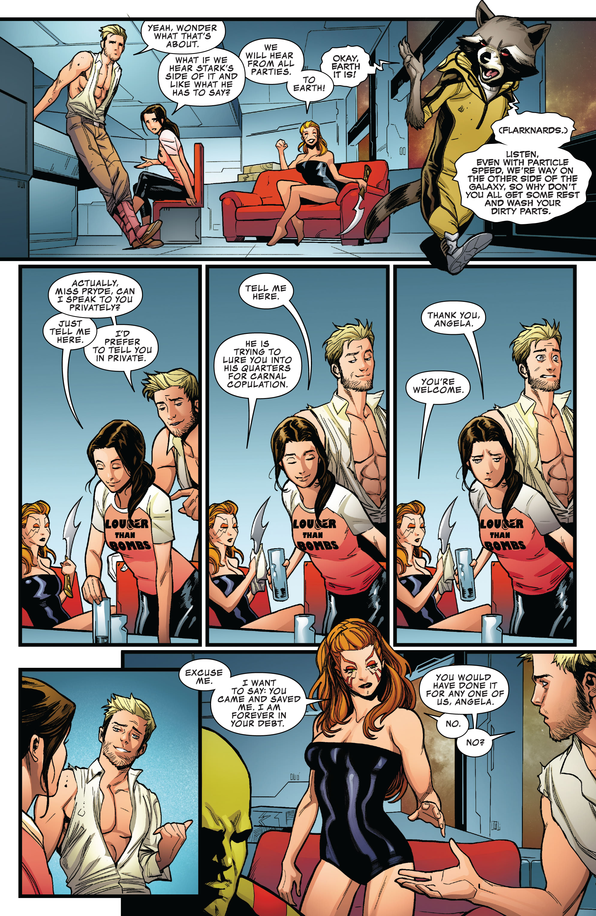Read online Guardians Of The Galaxy by Brian Michael Bendis comic -  Issue # TPB 5 (Part 1) - 23