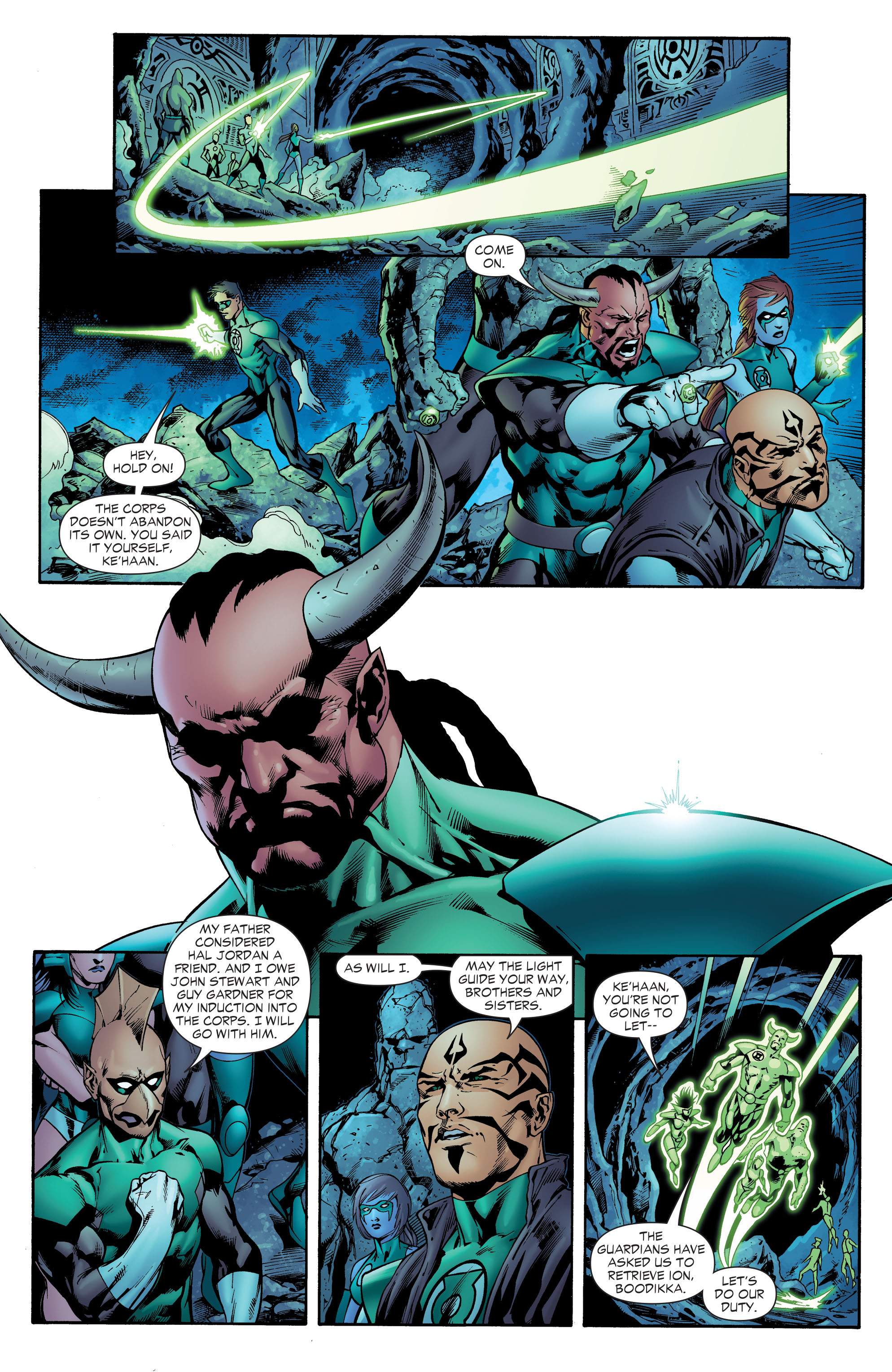 Read online Green Lantern by Geoff Johns comic -  Issue # TPB 3 (Part 2) - 37