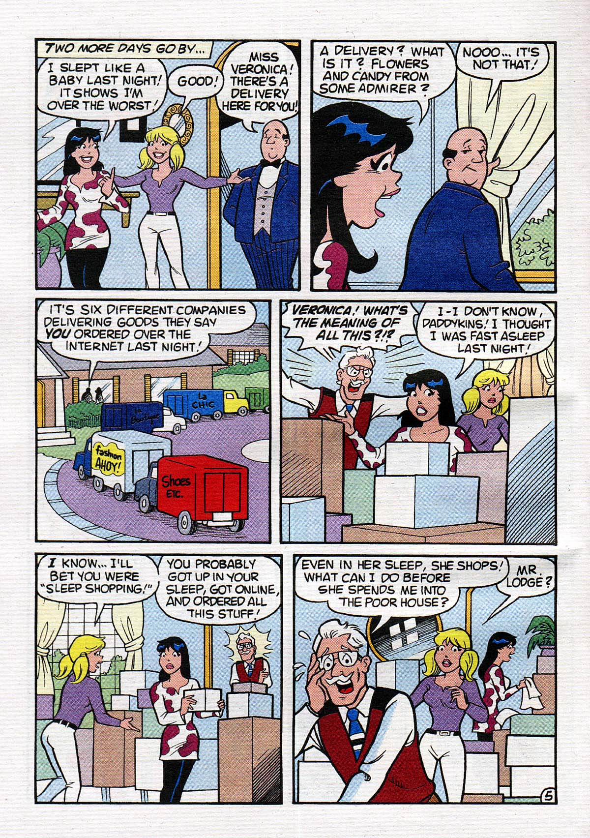 Read online Betty and Veronica Digest Magazine comic -  Issue #151 - 71