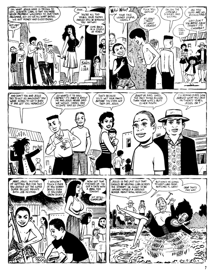 Read online Love and Rockets (1982) comic -  Issue #42 - 9