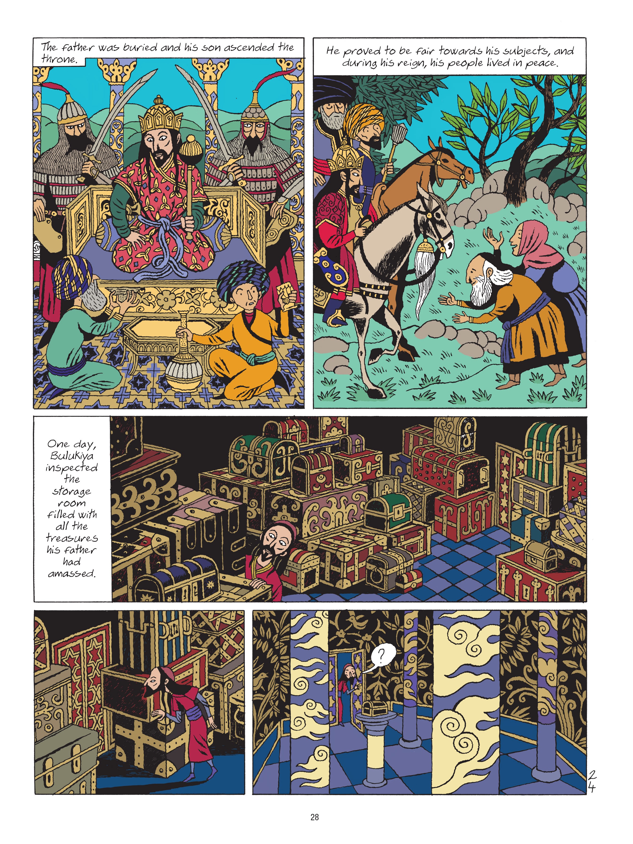 Read online A Tale of a Thousand and One Nights: HASIB & the Queen of Serpents comic -  Issue # TPB - 28