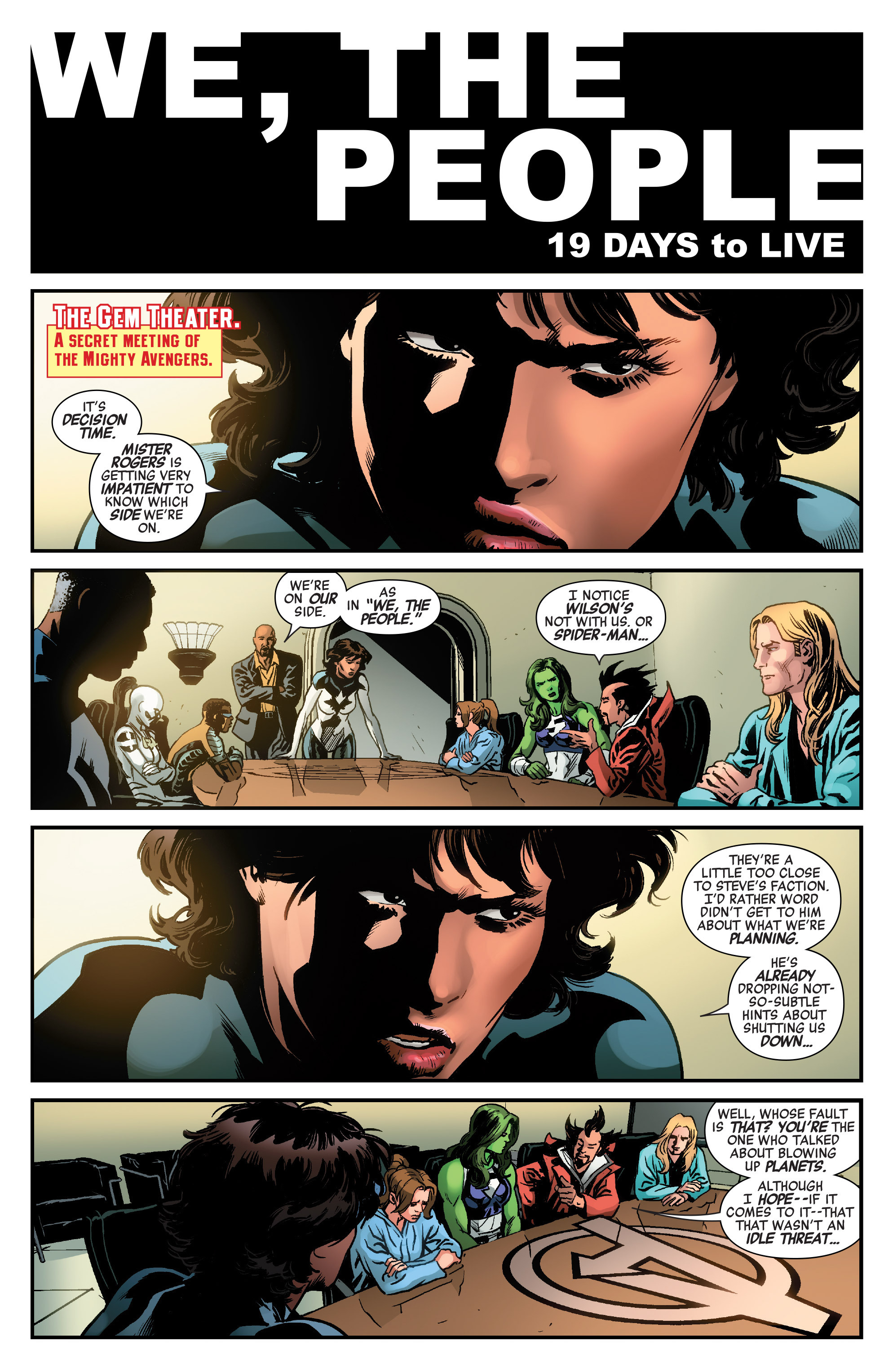 Read online Captain America and the Mighty Avengers comic -  Issue #8 - 15