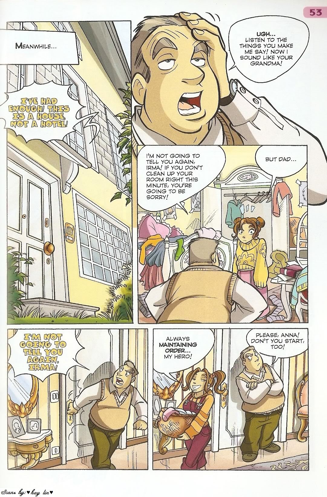 Read online W.i.t.c.h. comic -  Issue #33 - 36