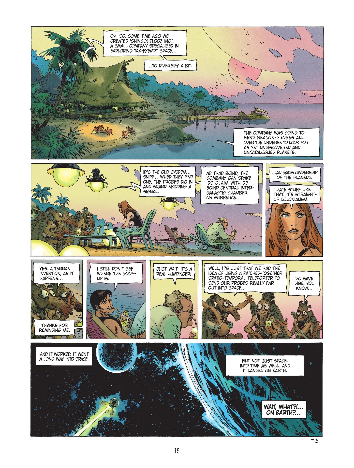 Read online Valerian and Laureline: Shingouzlooz Inc comic -  Issue # Full - 17