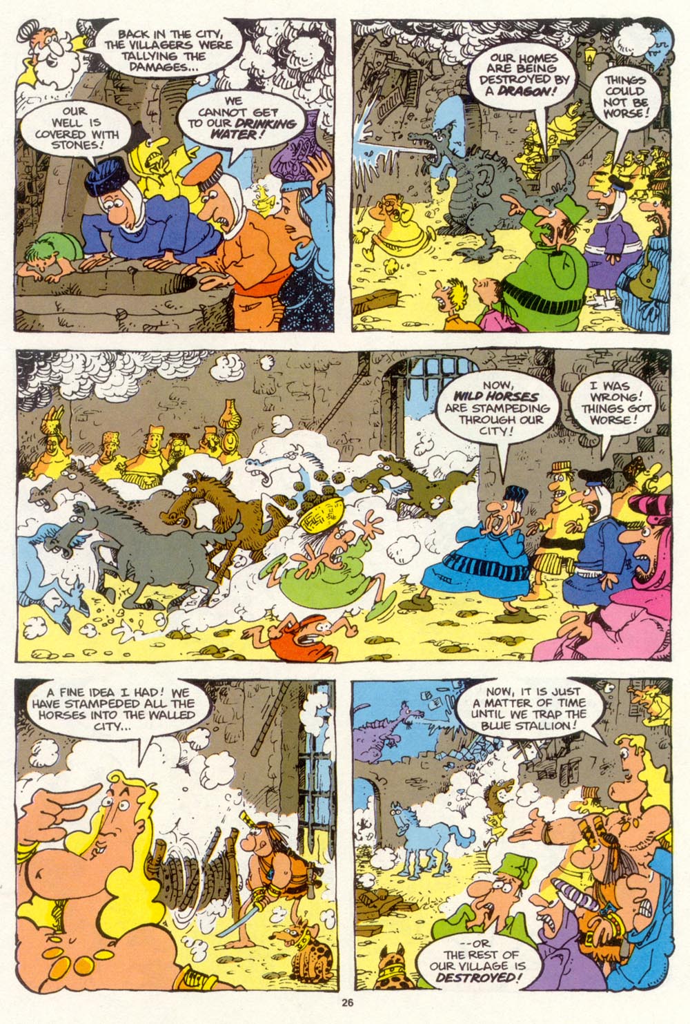 Read online Sergio Aragonés Groo the Wanderer comic -  Issue #98 - 27