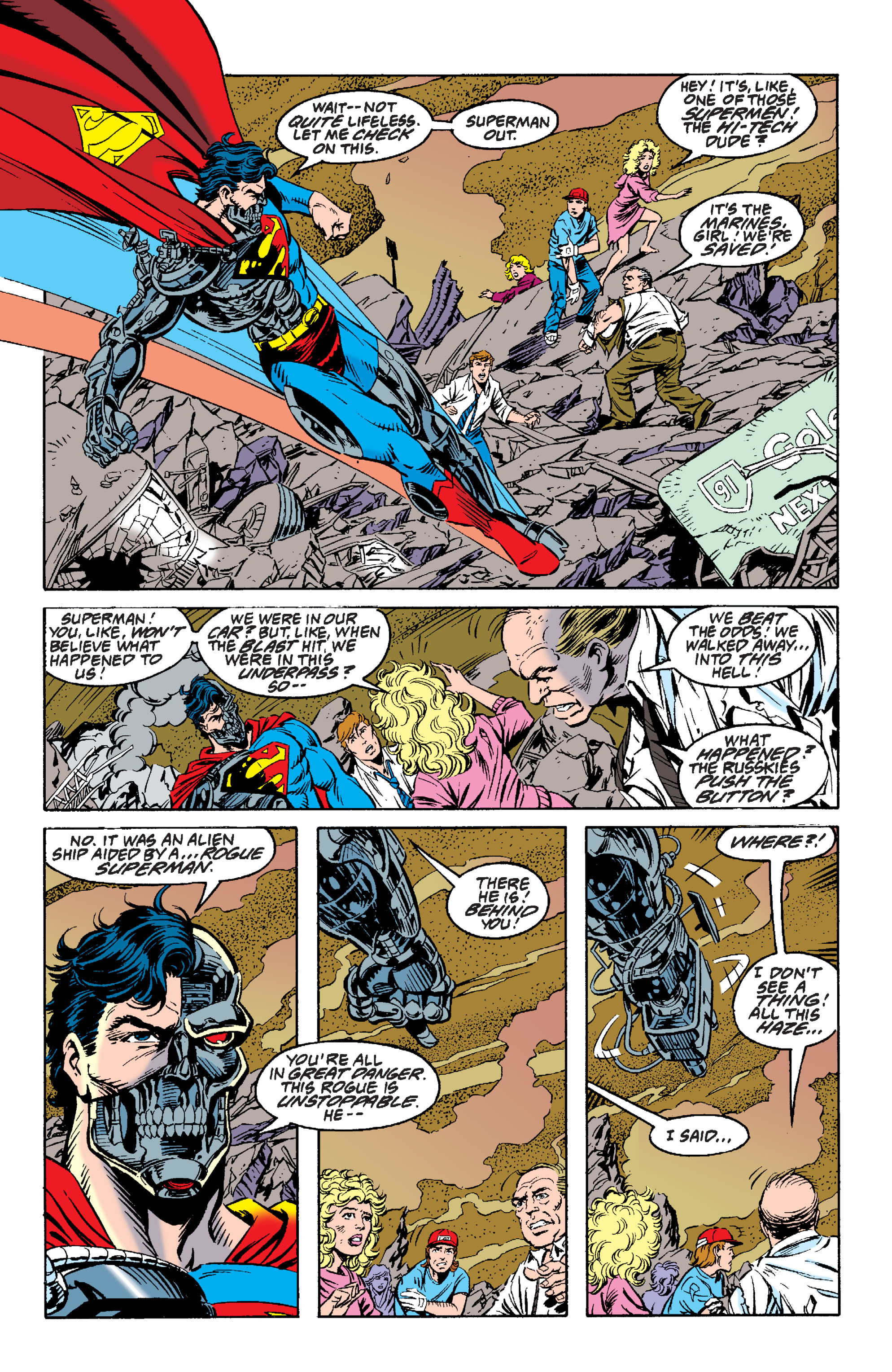 Read online Superman: The Death and Return of Superman Omnibus comic -  Issue # TPB (Part 10) - 85