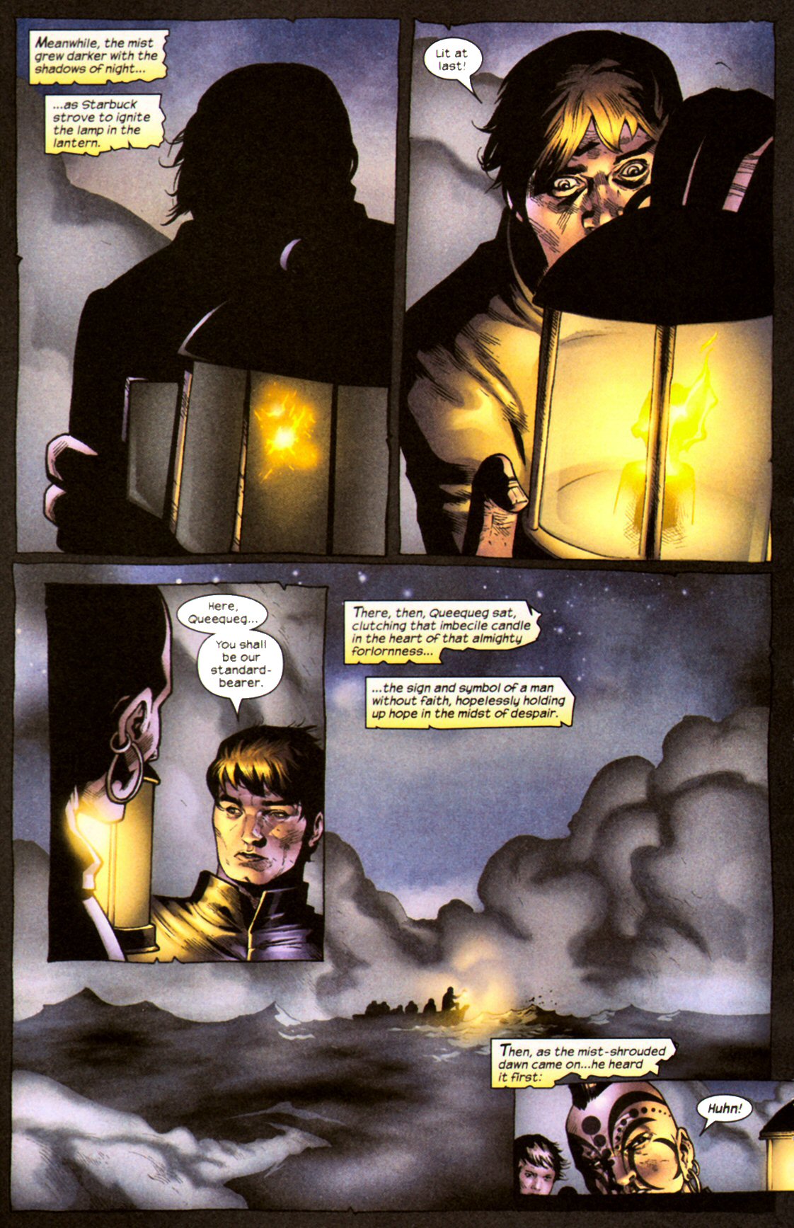 Read online Marvel Illustrated: Moby Dick comic -  Issue # TPB - 50