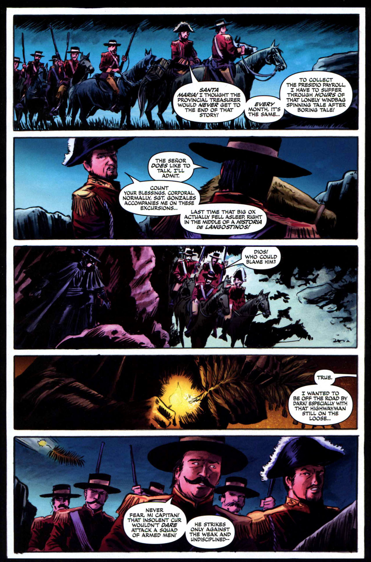 Read online Zorro (2008) comic -  Issue #6 - 10