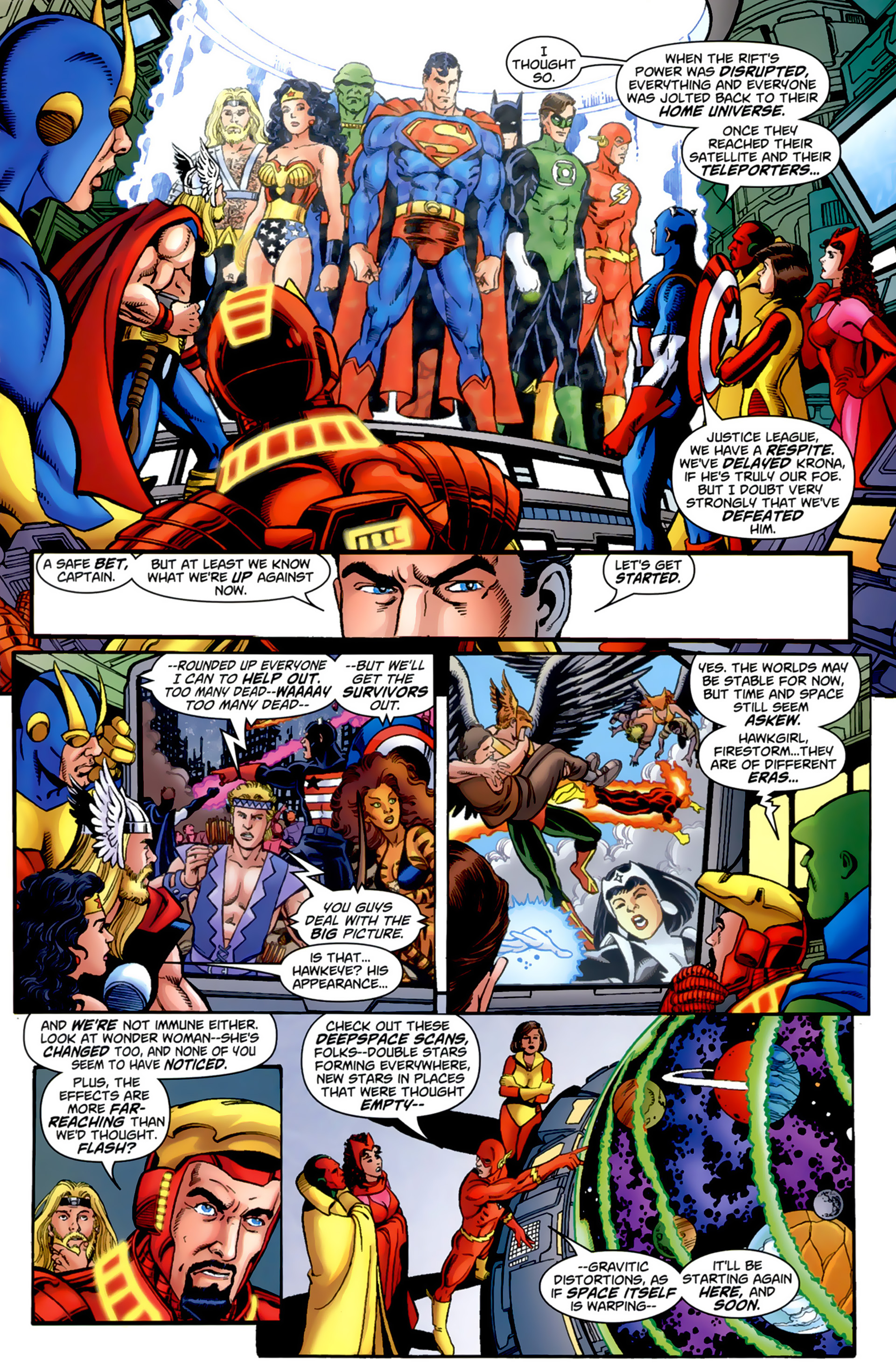 Read online JLA/Avengers comic -  Issue #3 - 35
