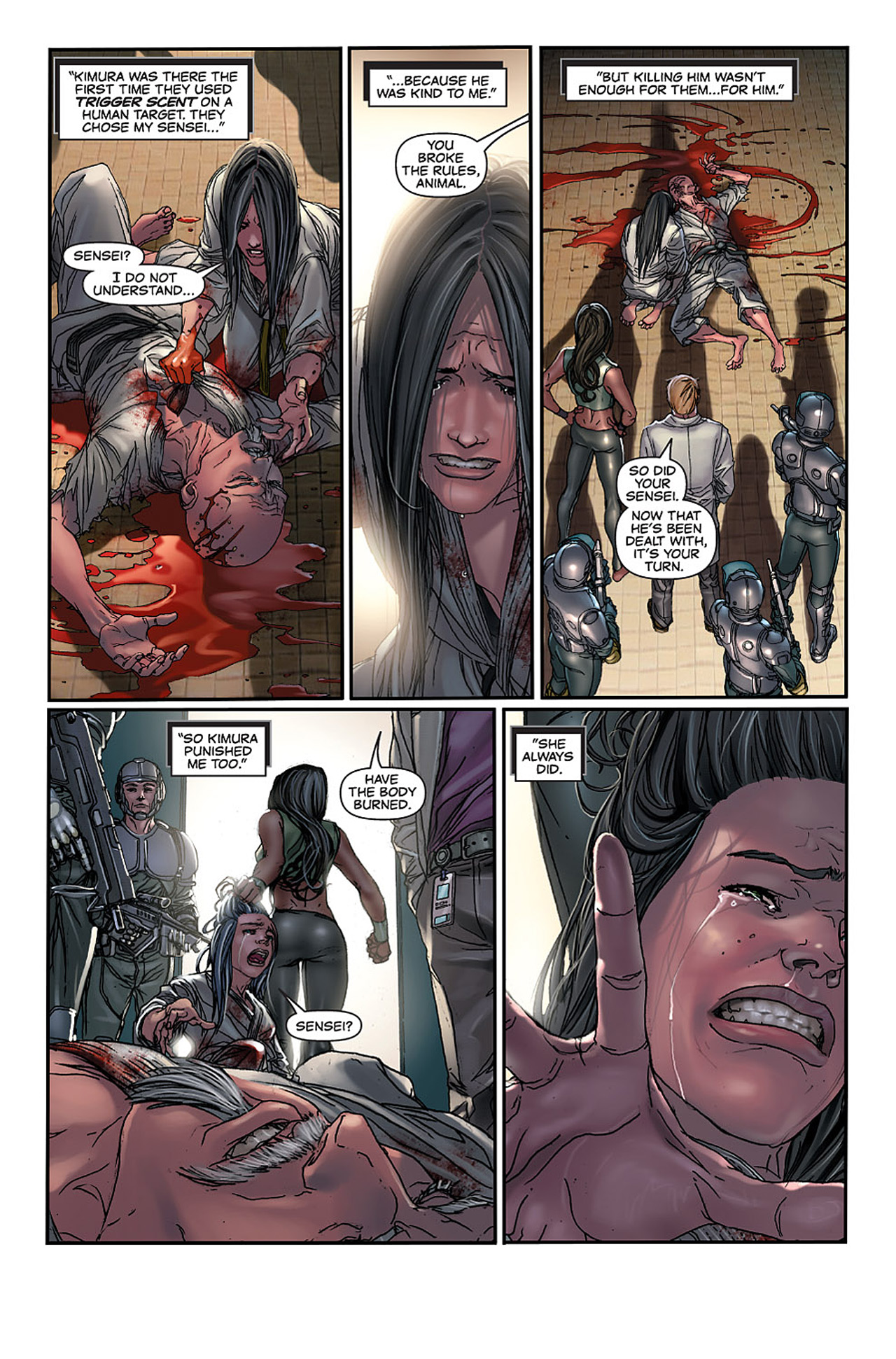Read online X-23: Target X comic -  Issue #4 - 14