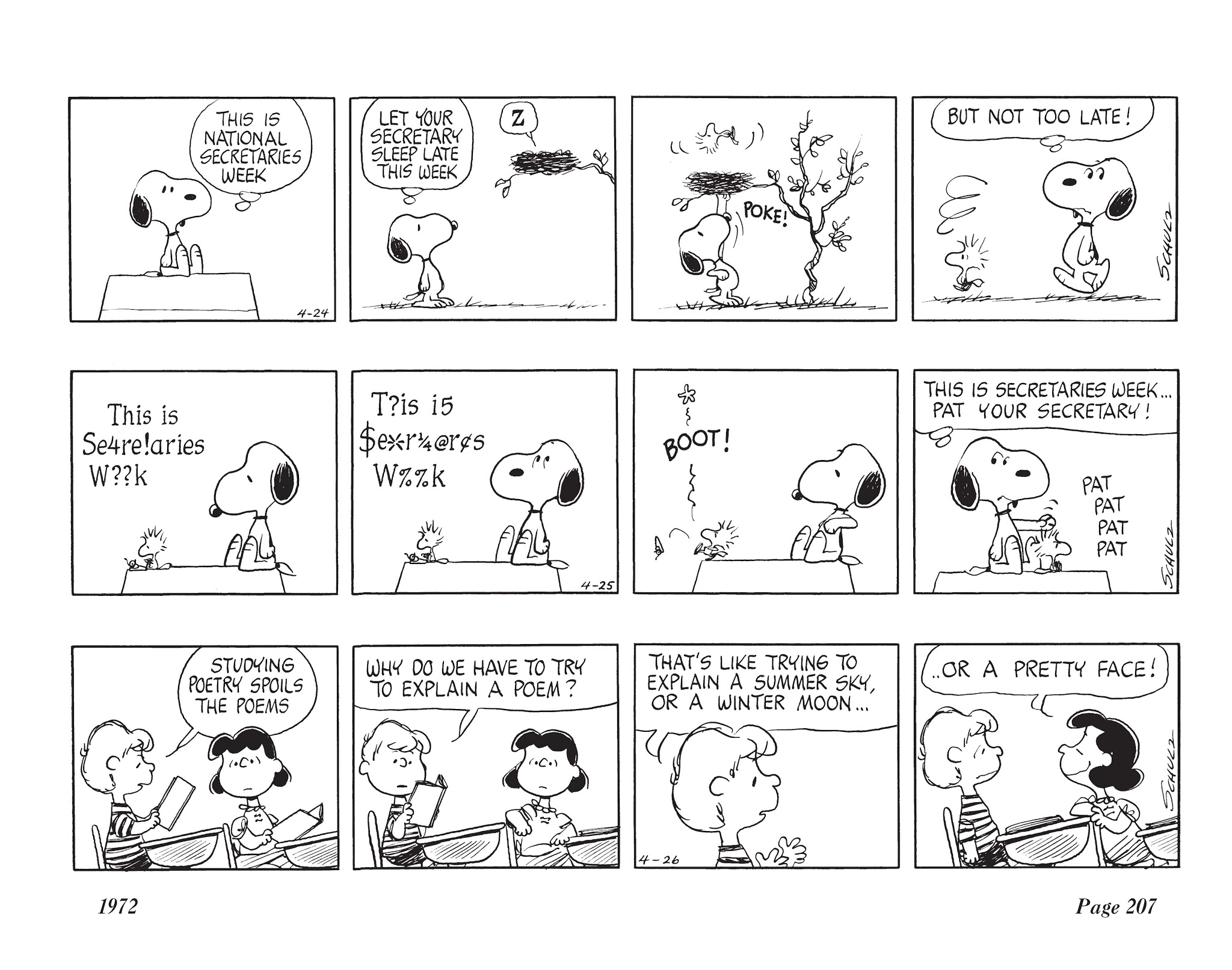 Read online The Complete Peanuts comic -  Issue # TPB 11 - 222
