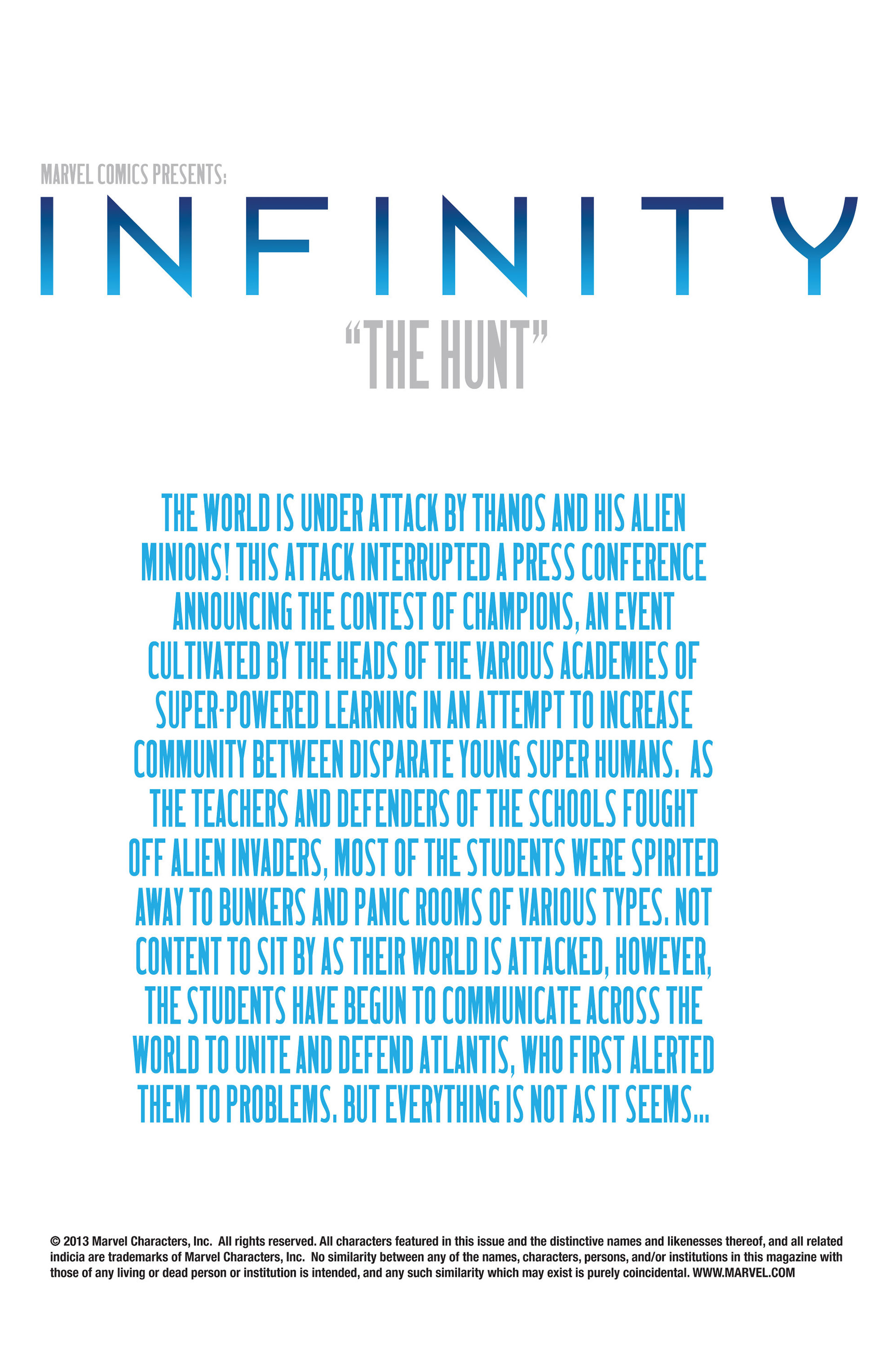 Read online Infinity: The Hunt comic -  Issue #3 - 2