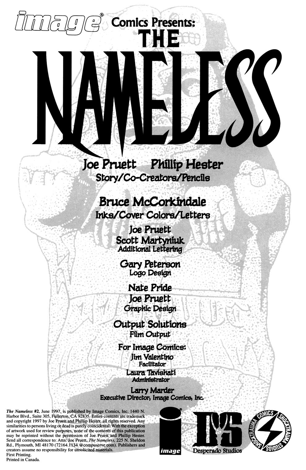 Read online The Nameless comic -  Issue #2 - 2