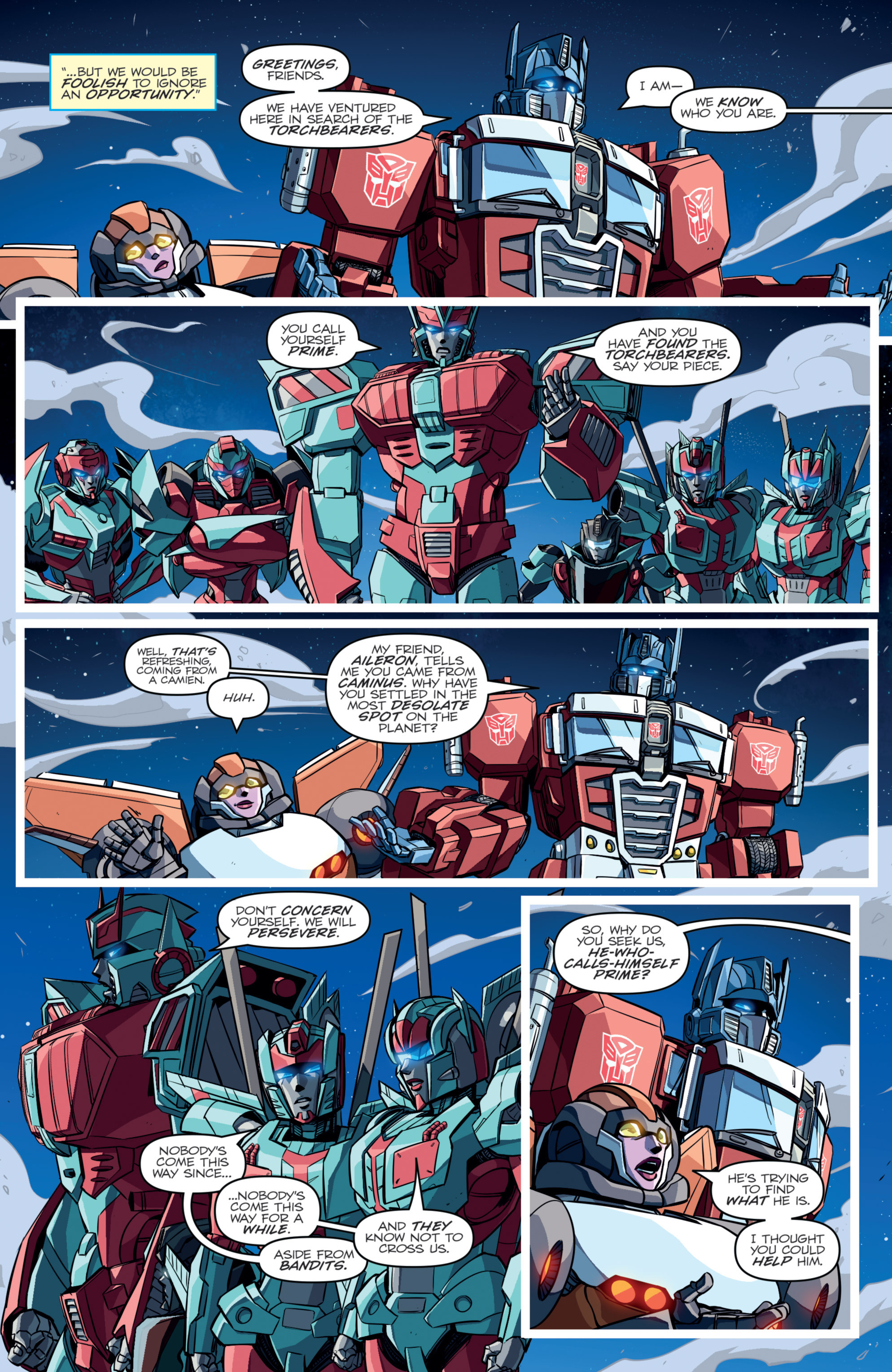 Read online The Transformers (2014) comic -  Issue #47 - 15