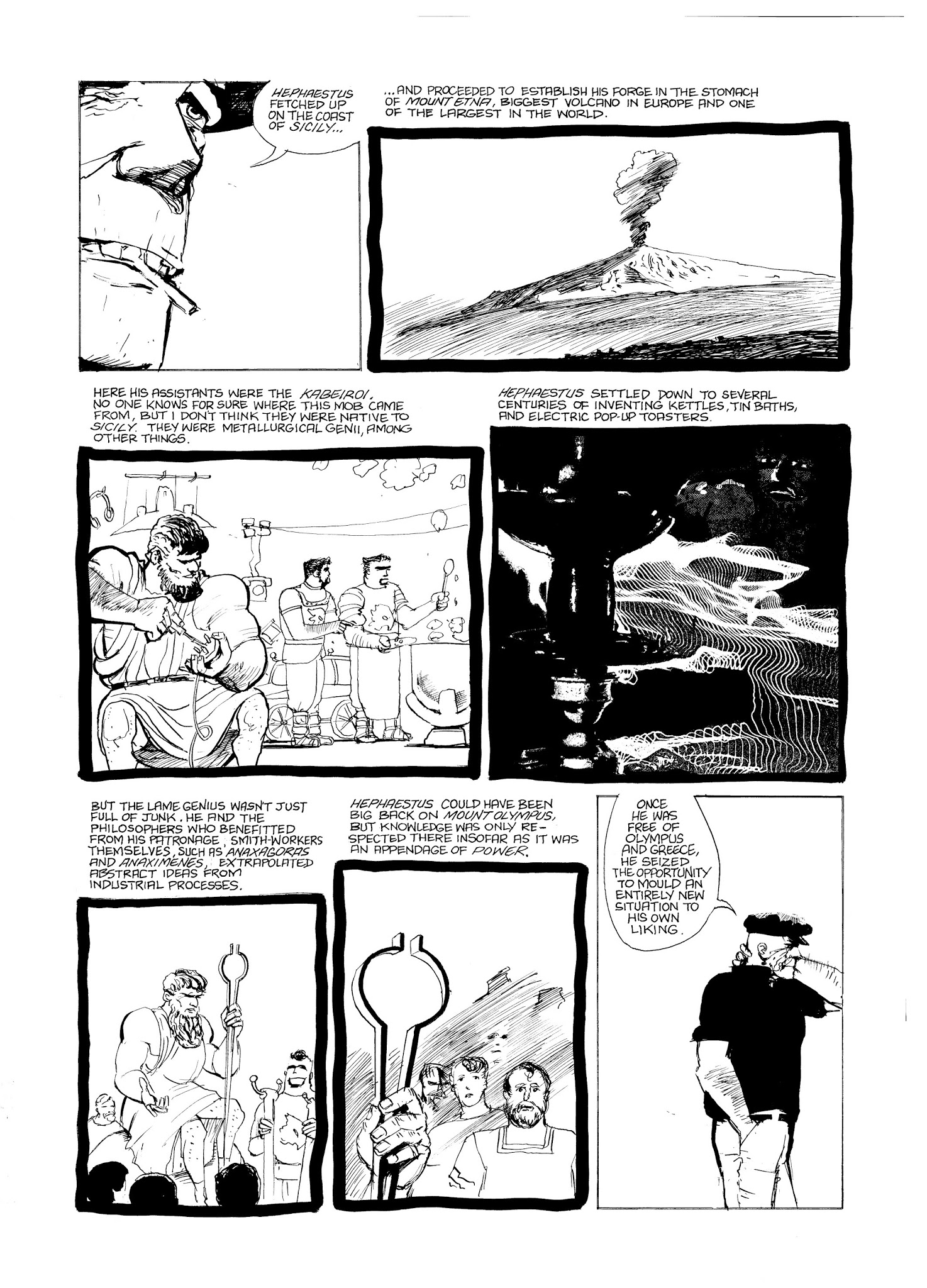 Read online Eddie Campbell's Bacchus comic -  Issue # TPB 3 - 11