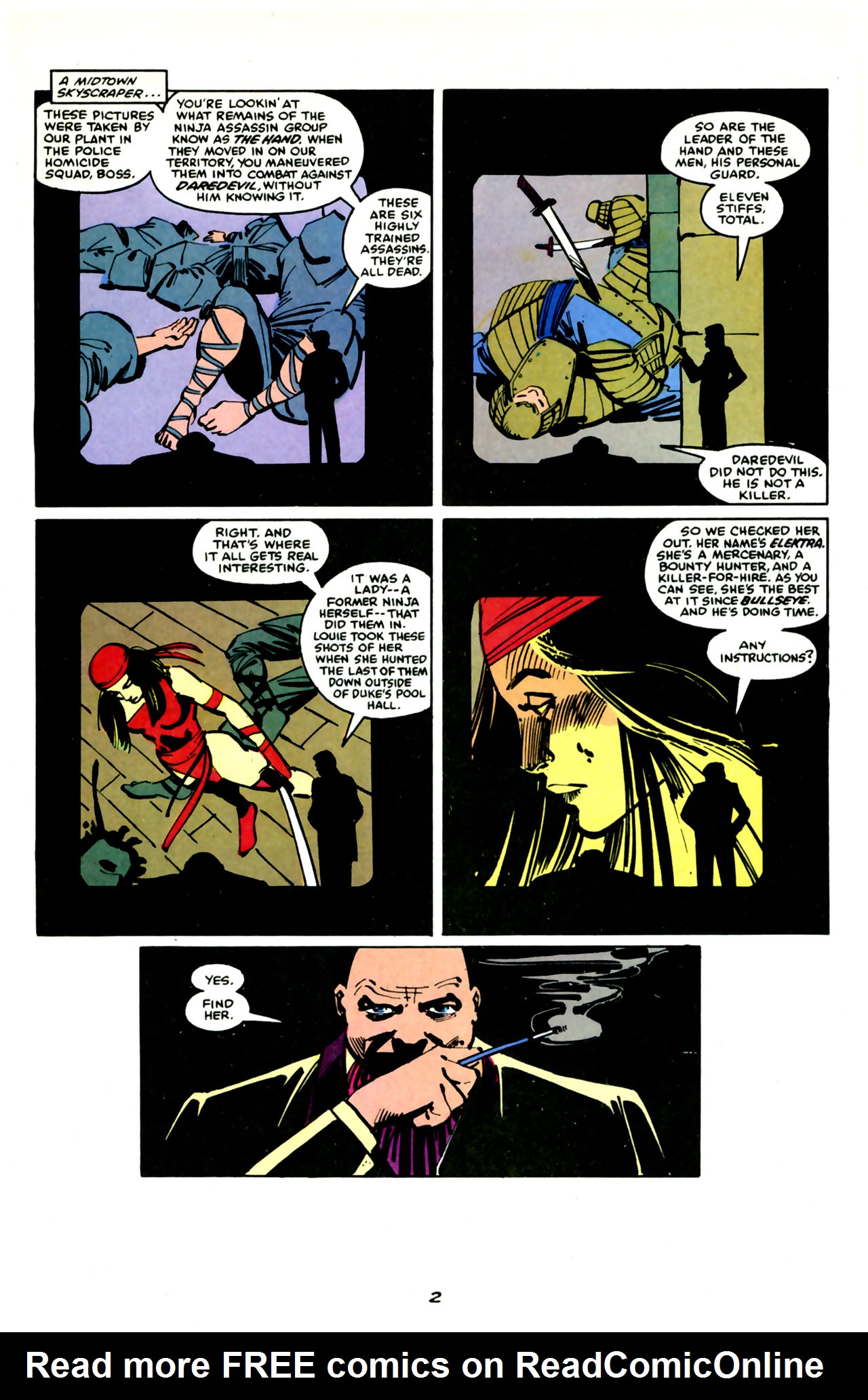 Read online Elektra Megazine comic -  Issue #2 - 4