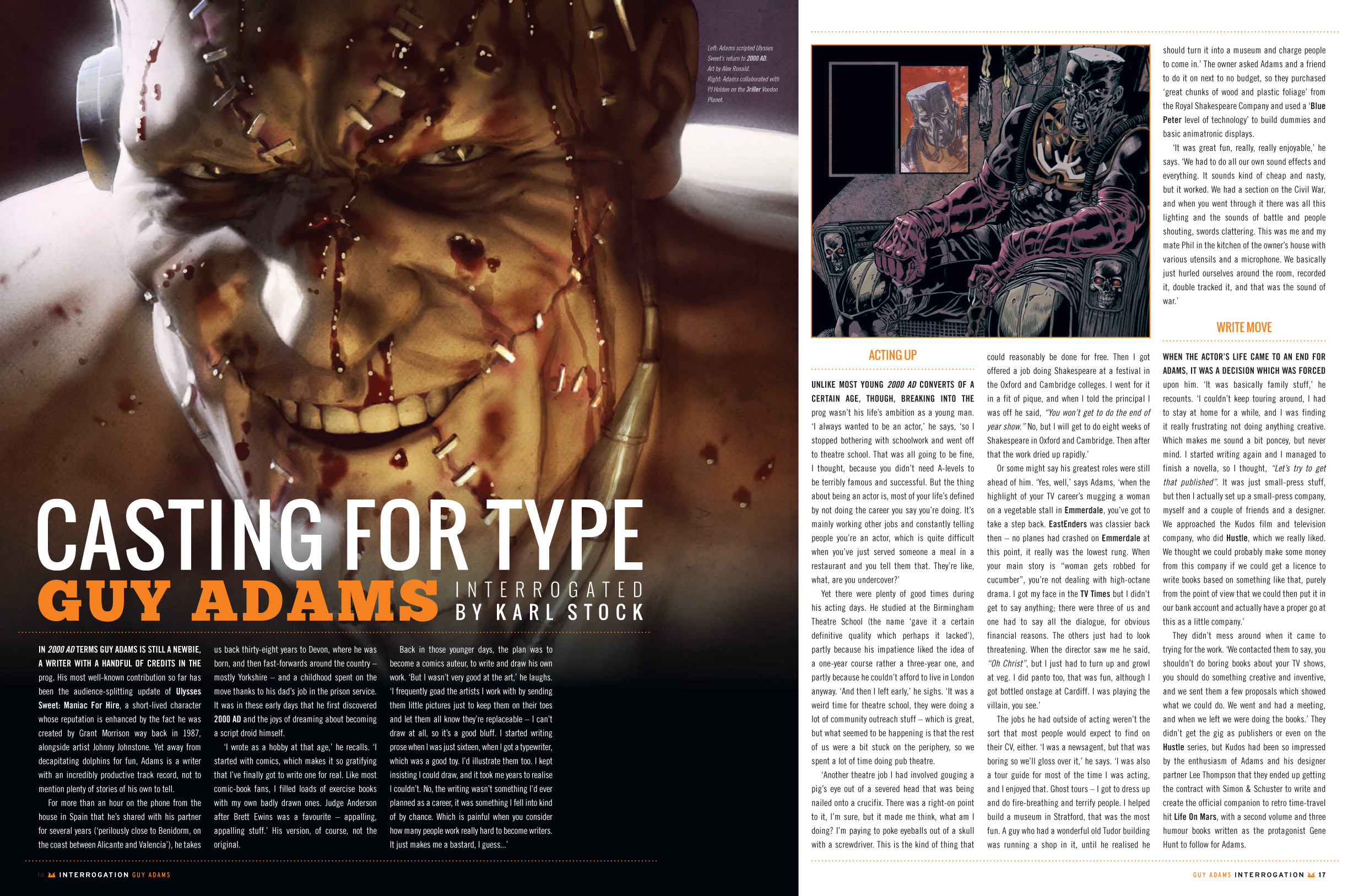 Read online Judge Dredd Megazine (Vol. 5) comic -  Issue #351 - 16