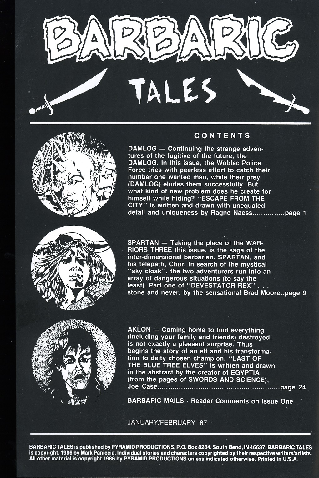 Read online Barbaric Tales comic -  Issue #2 - 2