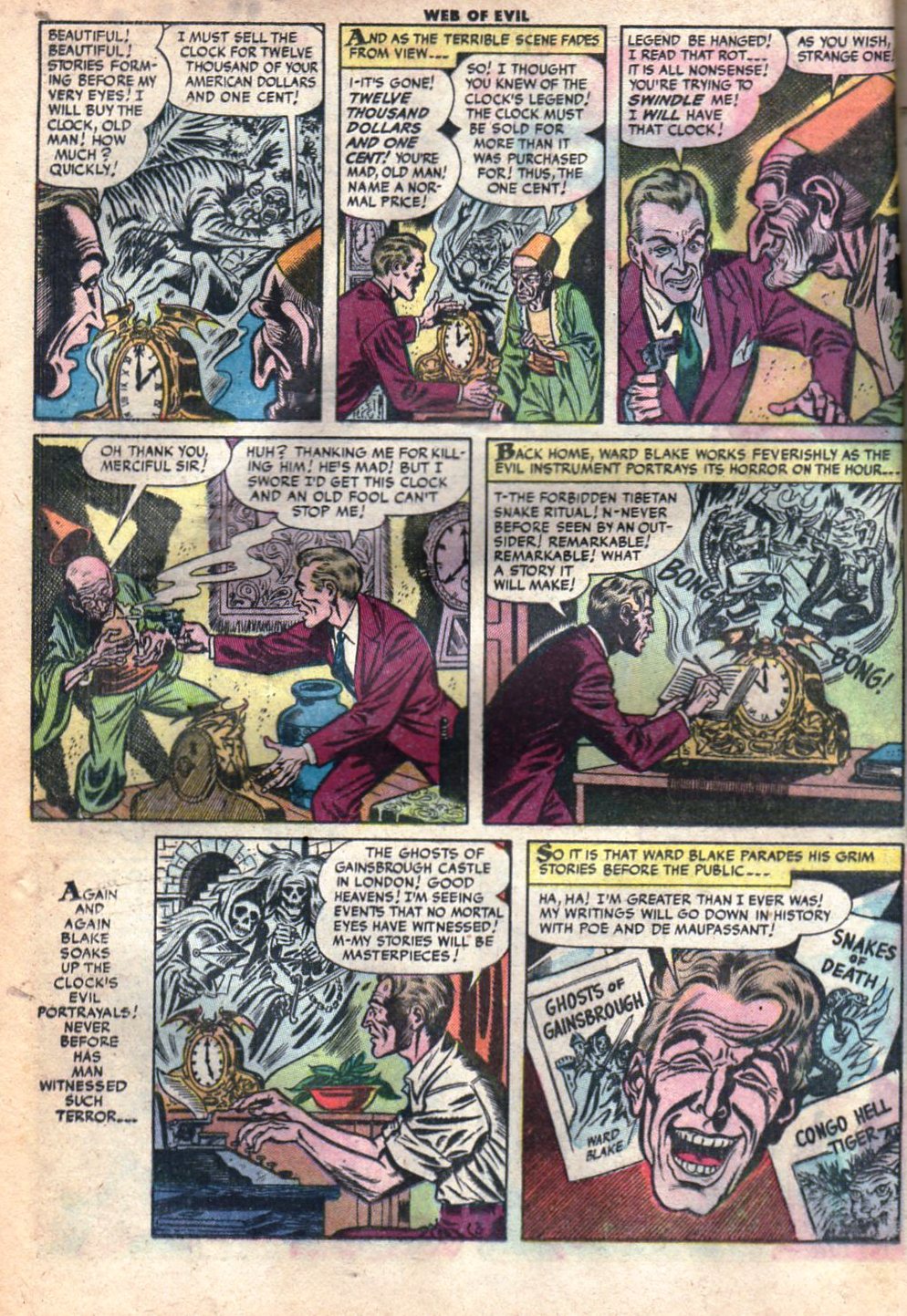 Read online Web of Evil comic -  Issue #13 - 14