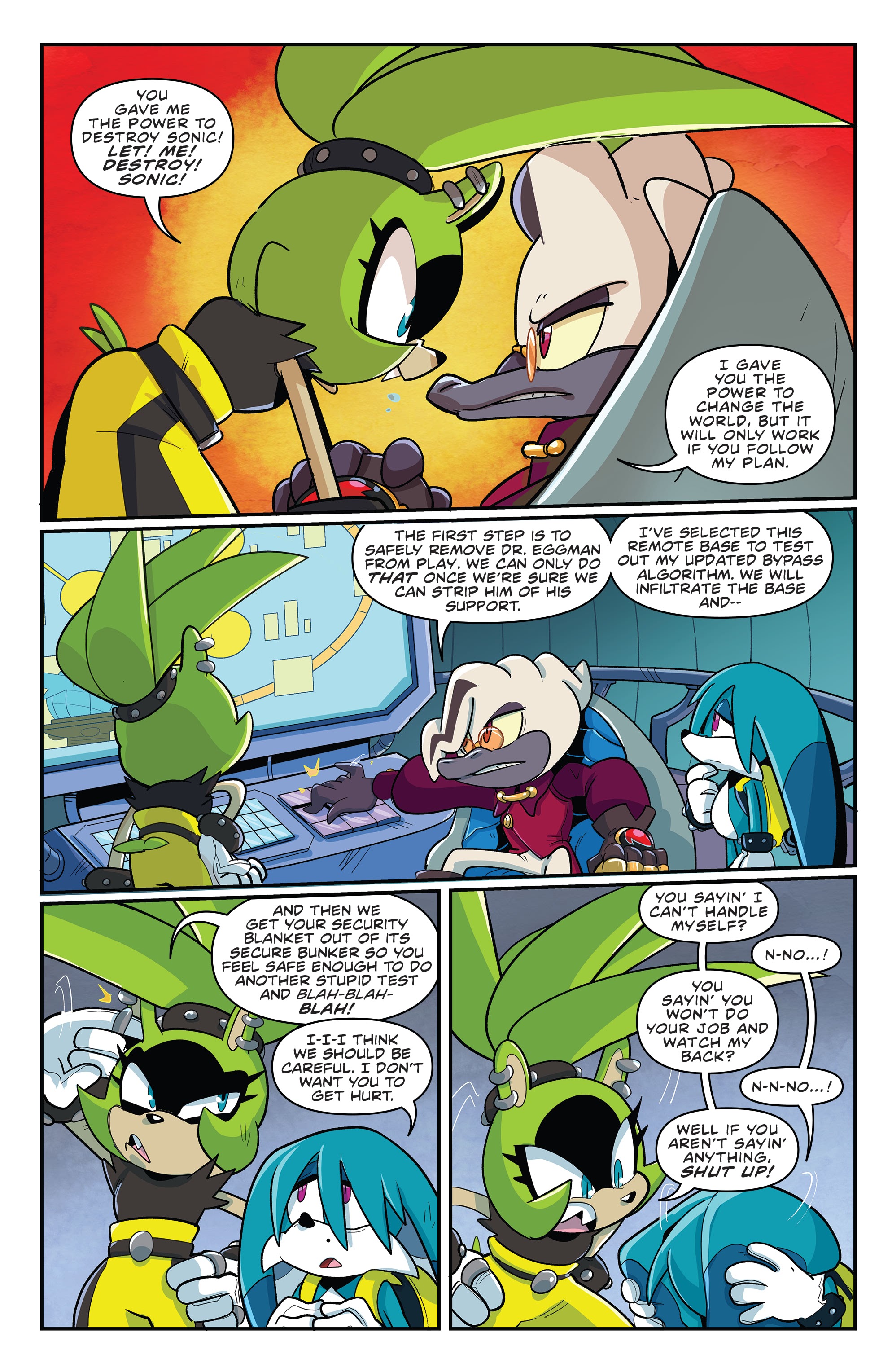 Read online Sonic the Hedgehog: Imposter Syndrome comic -  Issue #1 - 16