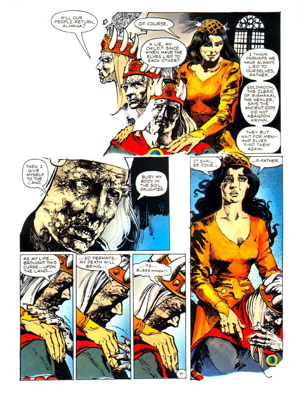 Read online Dragonlance Saga comic -  Issue #3 - 74