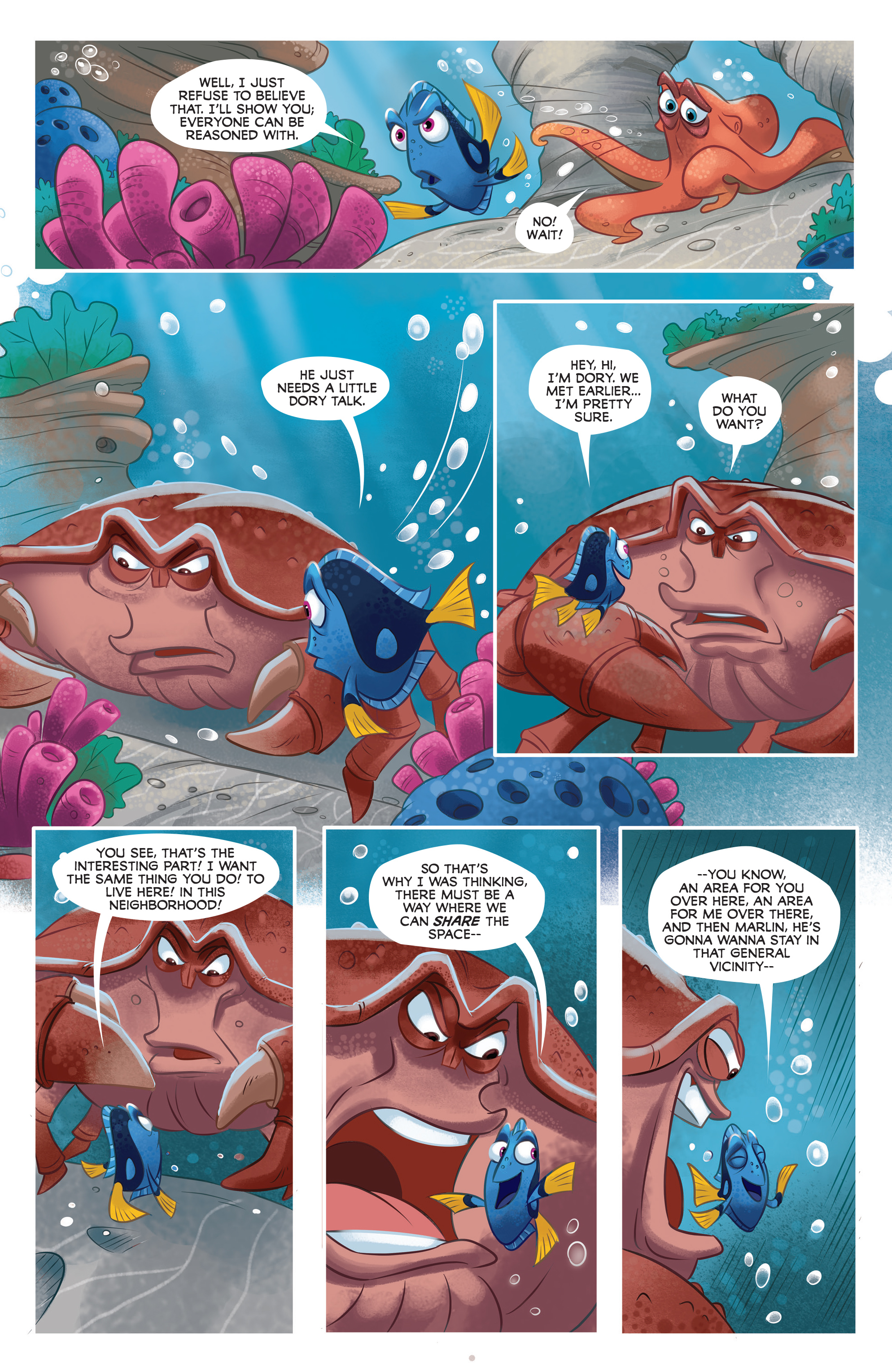 Read online Disney Pixar Finding Dory comic -  Issue #3 - 13