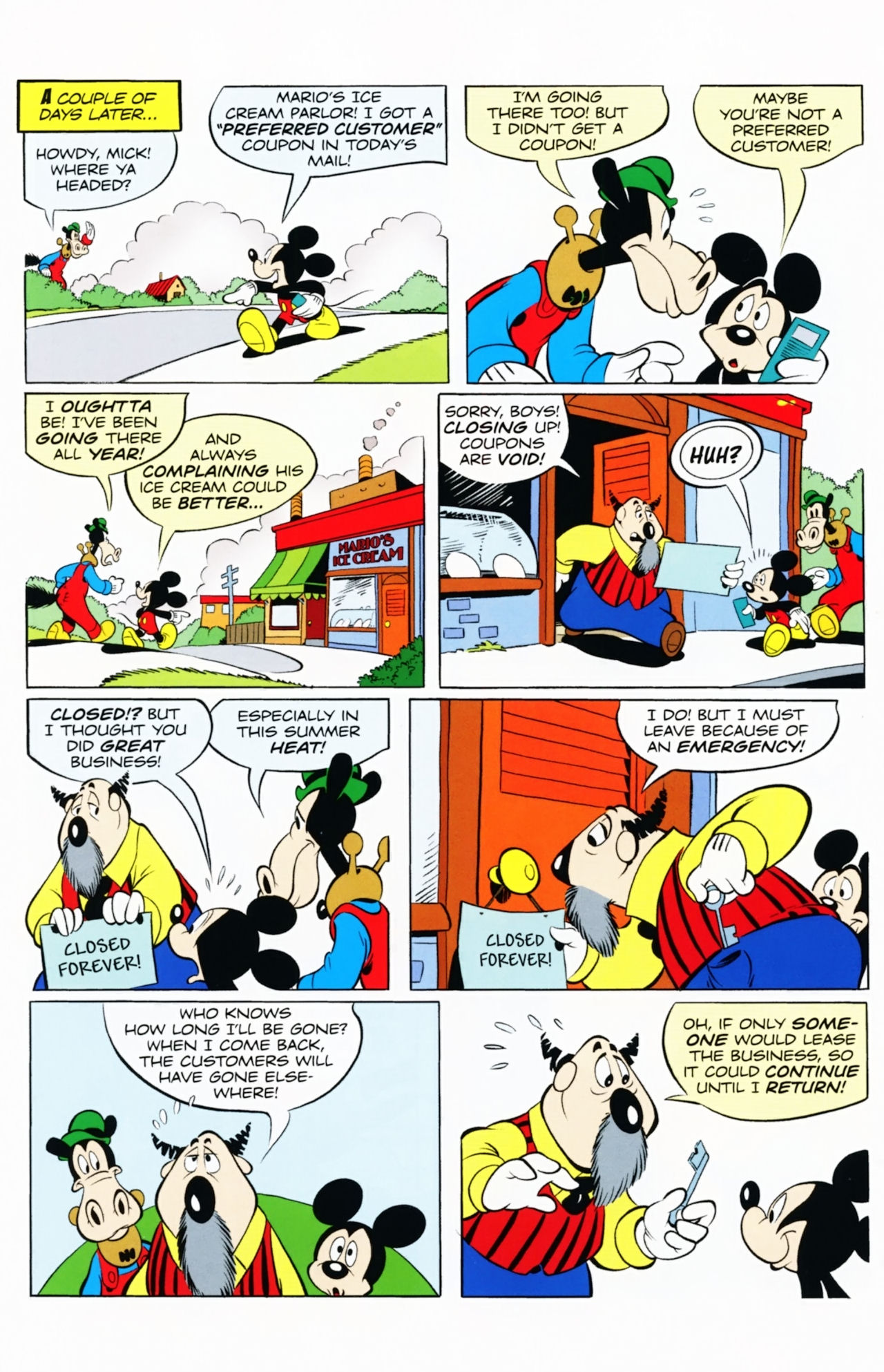 Read online Walt Disney's Mickey Mouse comic -  Issue #308 - 14