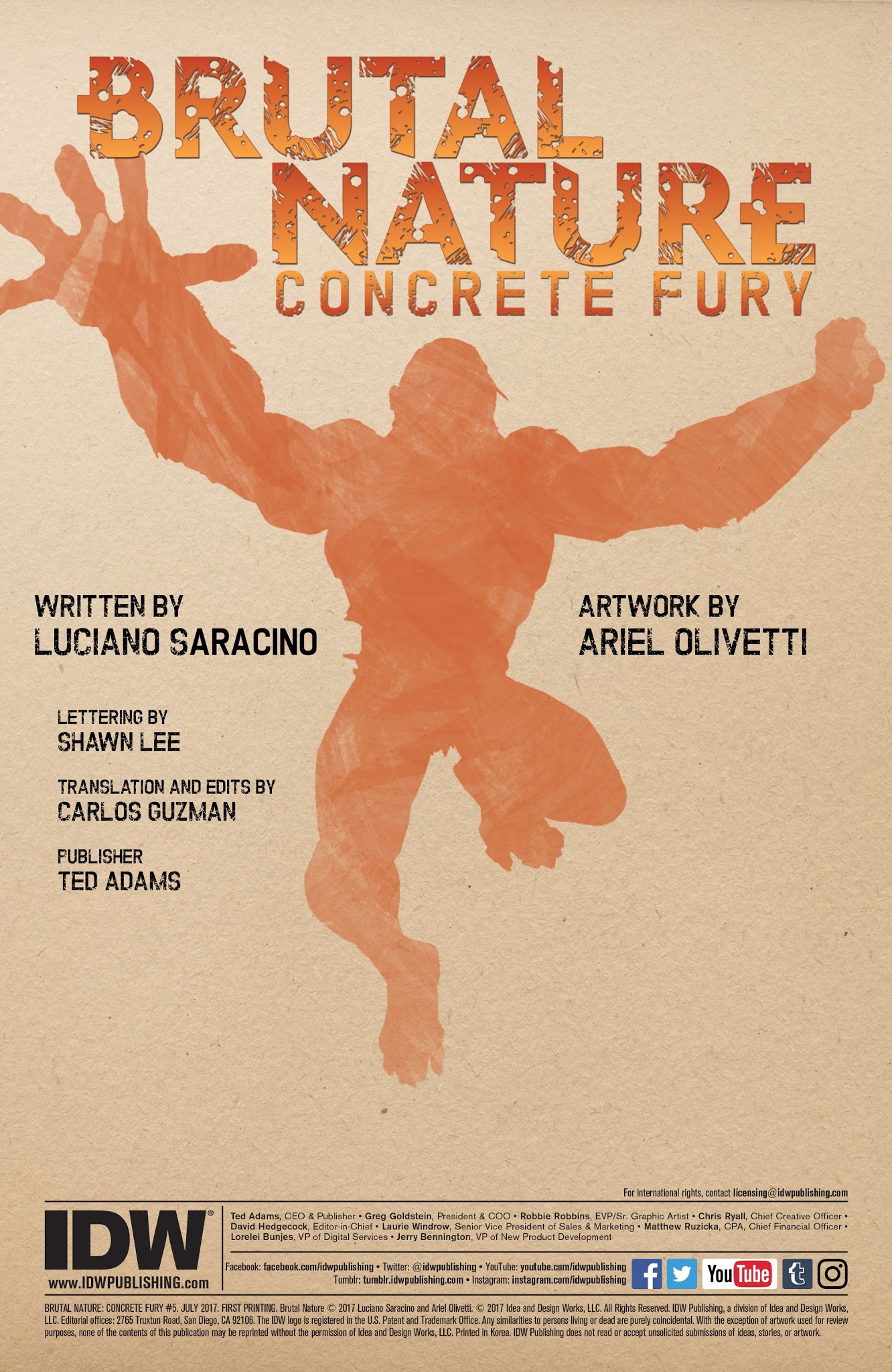 Read online Brutal Nature: Concrete Fury comic -  Issue #5 - 2