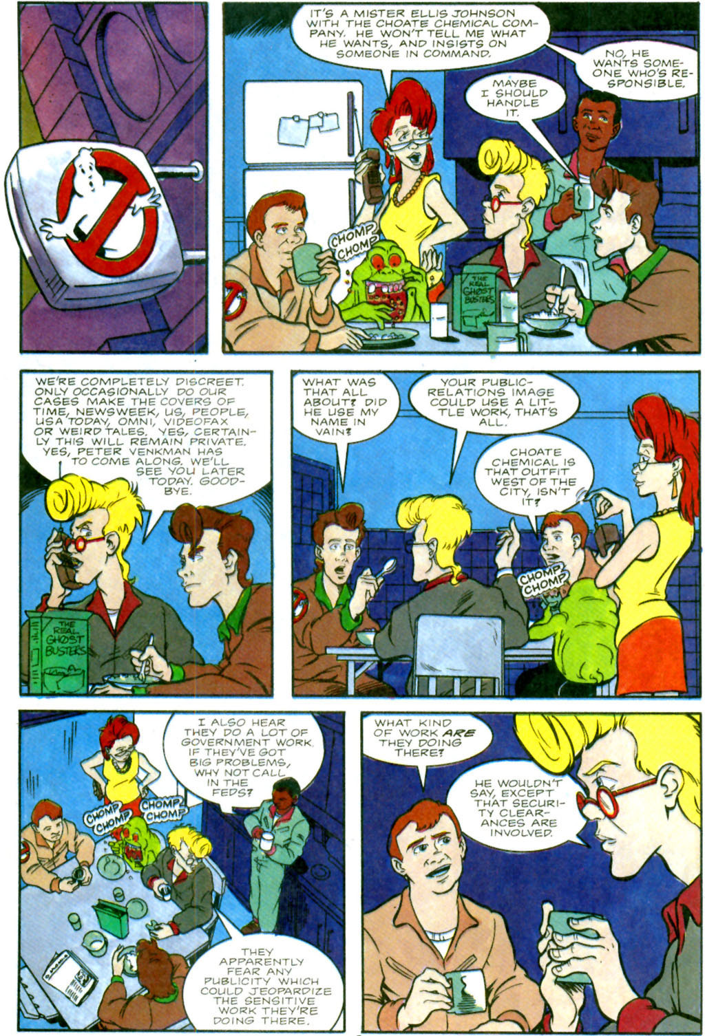 Read online Real Ghostbusters comic -  Issue #3 - 10