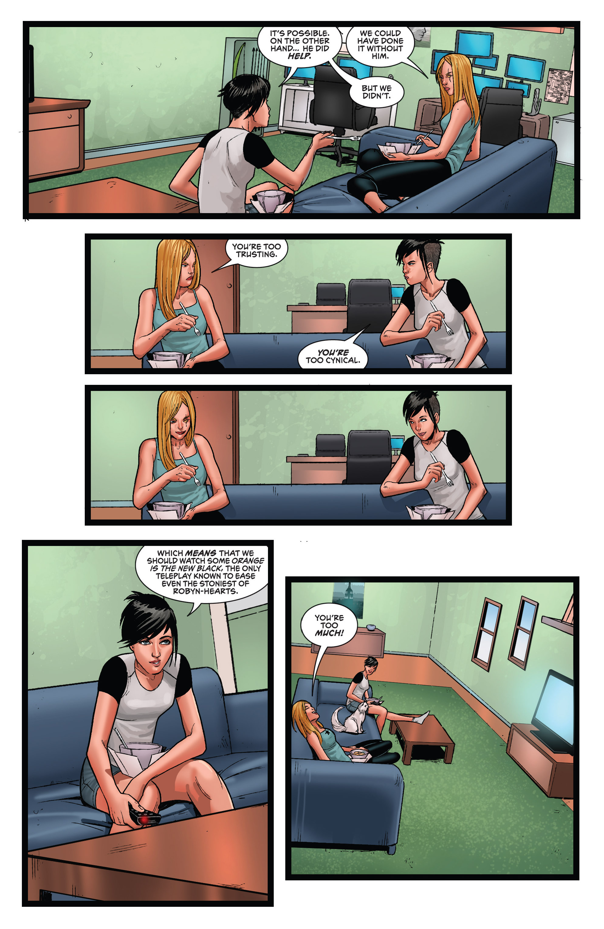 Read online Grimm Fairy Tales presents Robyn Hood (2014) comic -  Issue #3 - 19