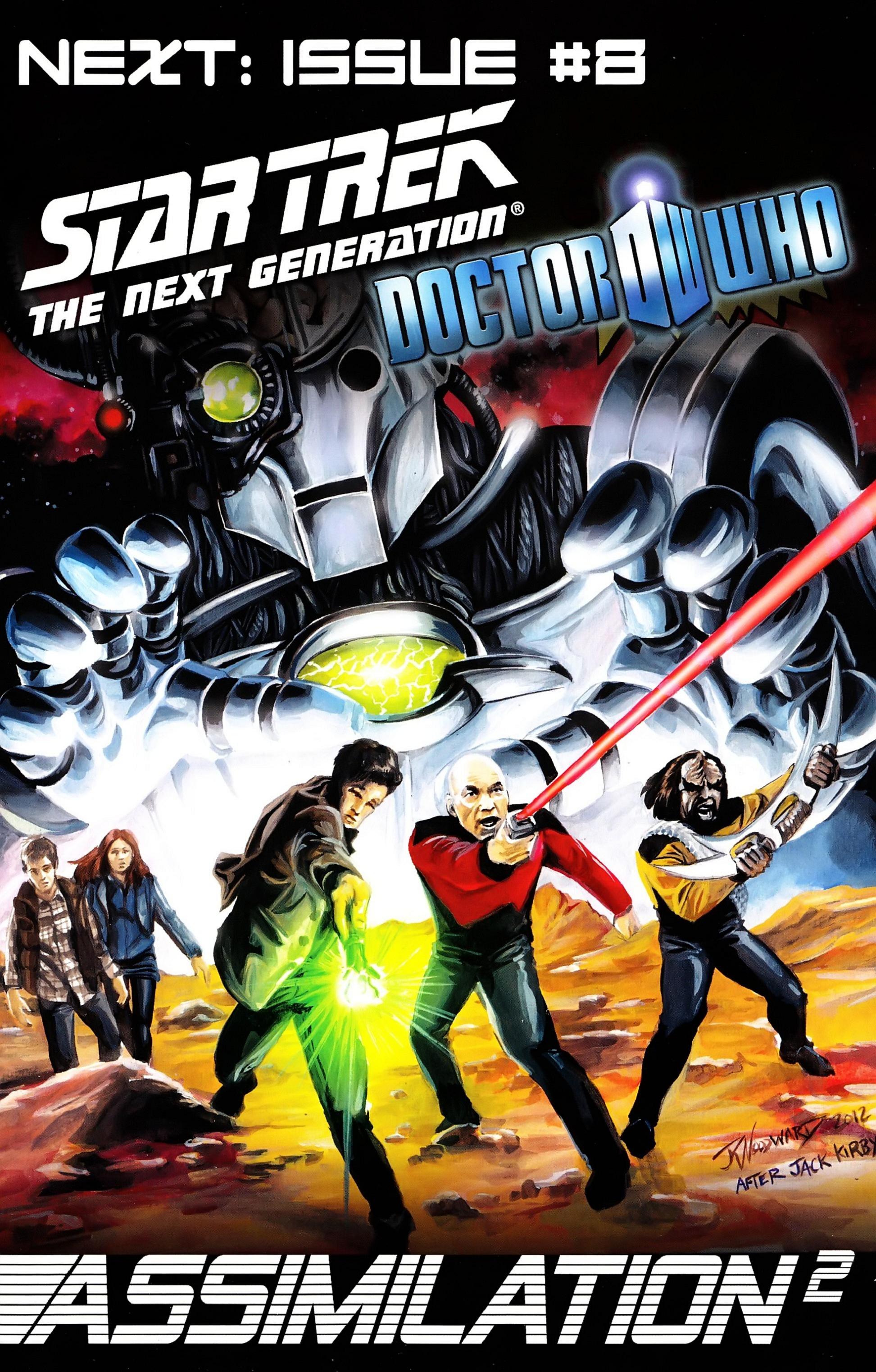 Star Trek TNG Doctor Who Assimilation Comic Book #7 IDW 2012 NEAR MINT UNREAD 