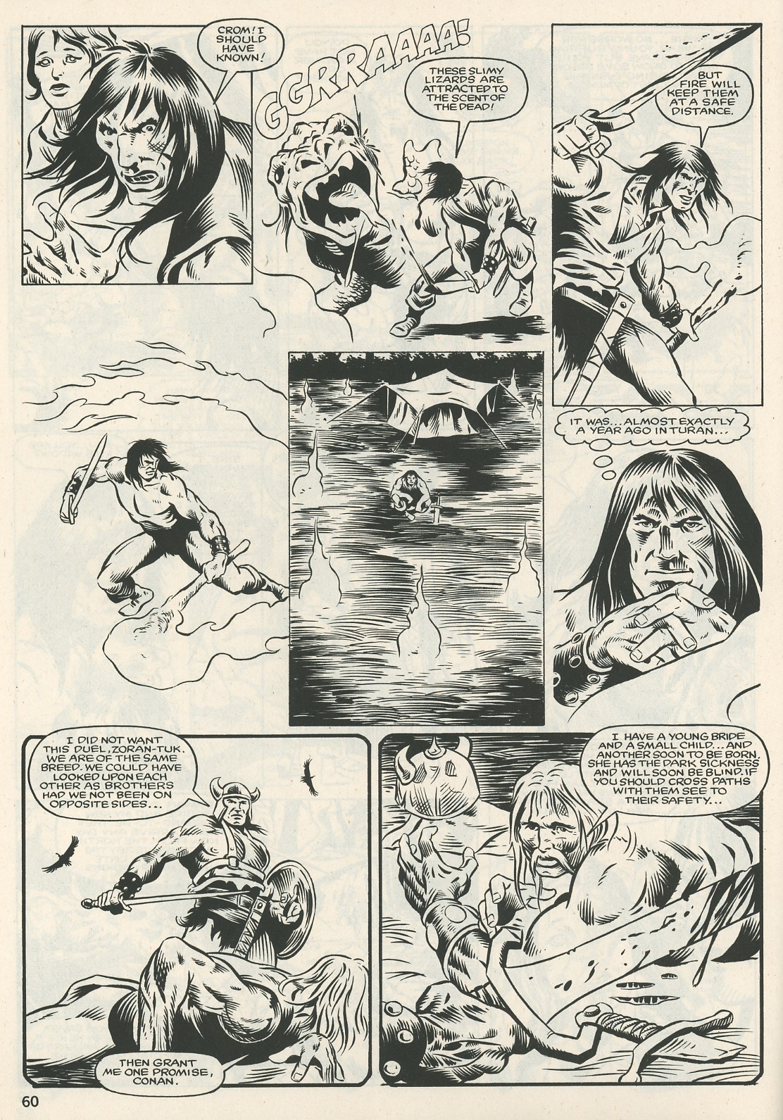 Read online The Savage Sword Of Conan comic -  Issue #123 - 60