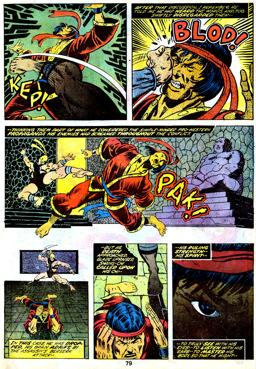 Read online Savage Fists Of Kung Fu comic -  Issue # TPB - 79