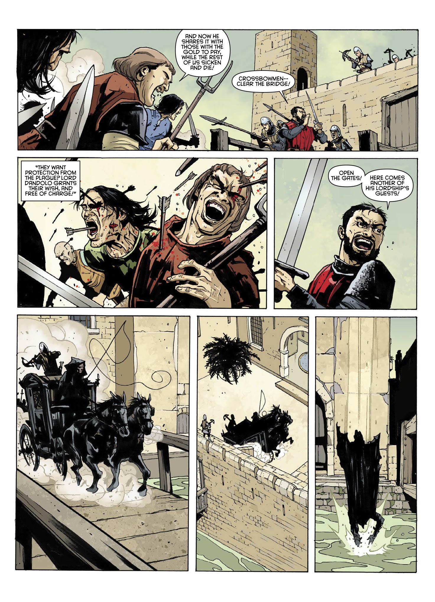 Read online Aquila: The Burning Fields comic -  Issue # TPB - 7