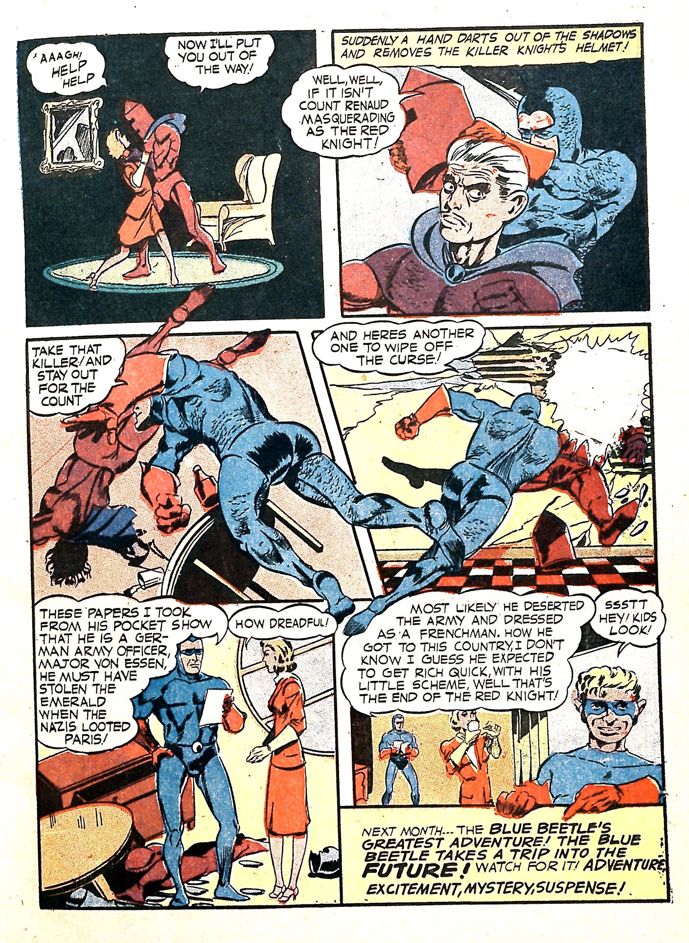 Read online The Blue Beetle comic -  Issue #18 - 17