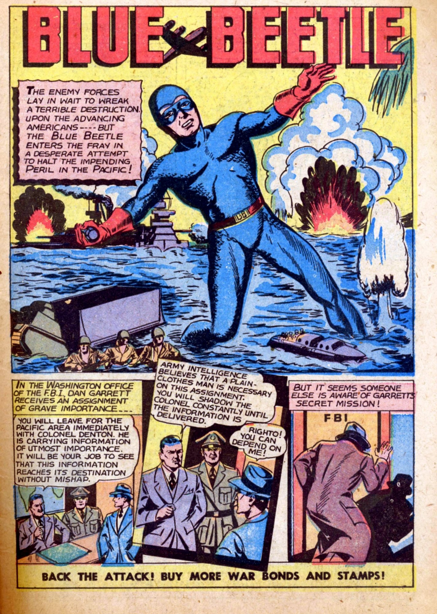 Read online The Blue Beetle comic -  Issue #31 - 15