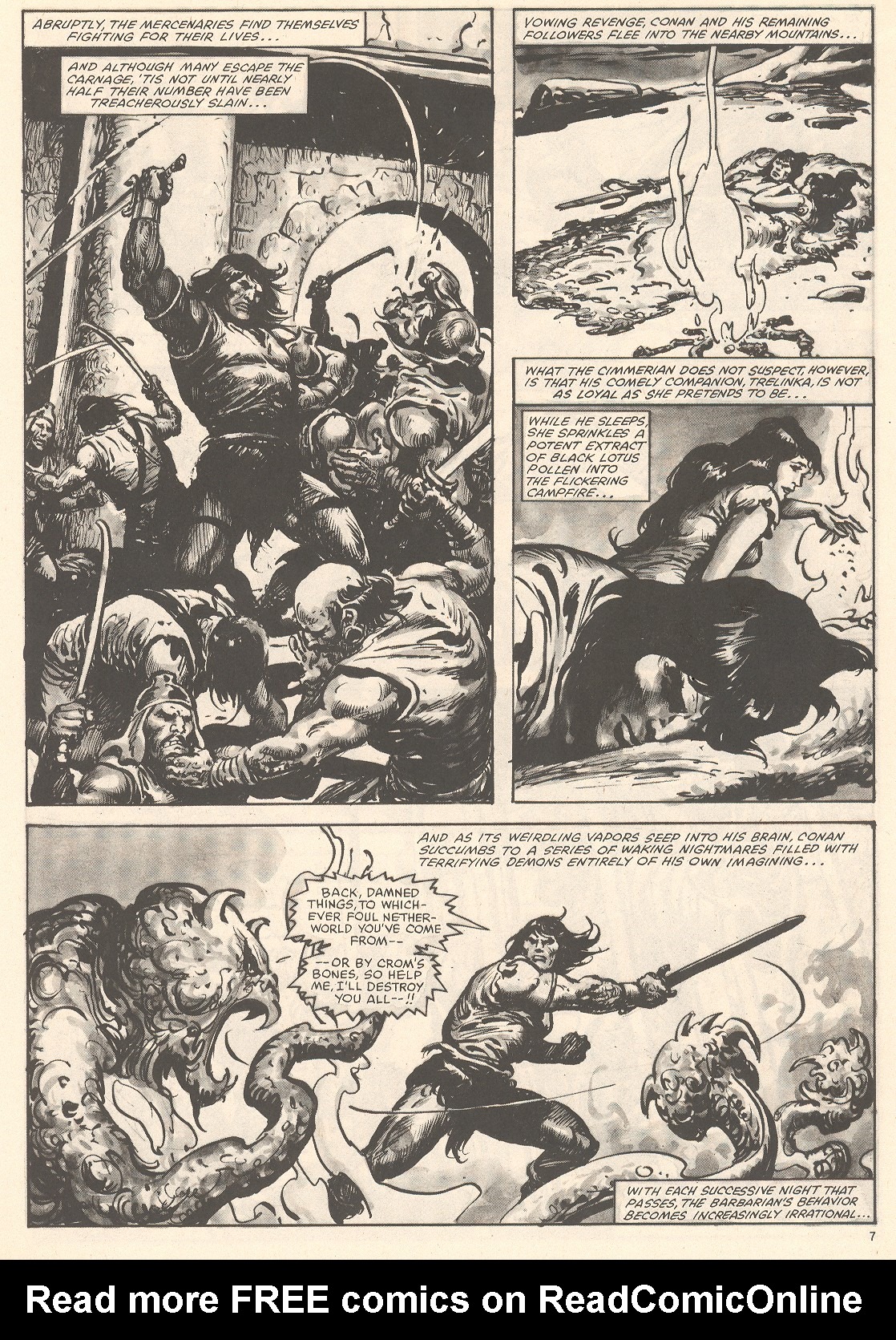 Read online The Savage Sword Of Conan comic -  Issue #79 - 7
