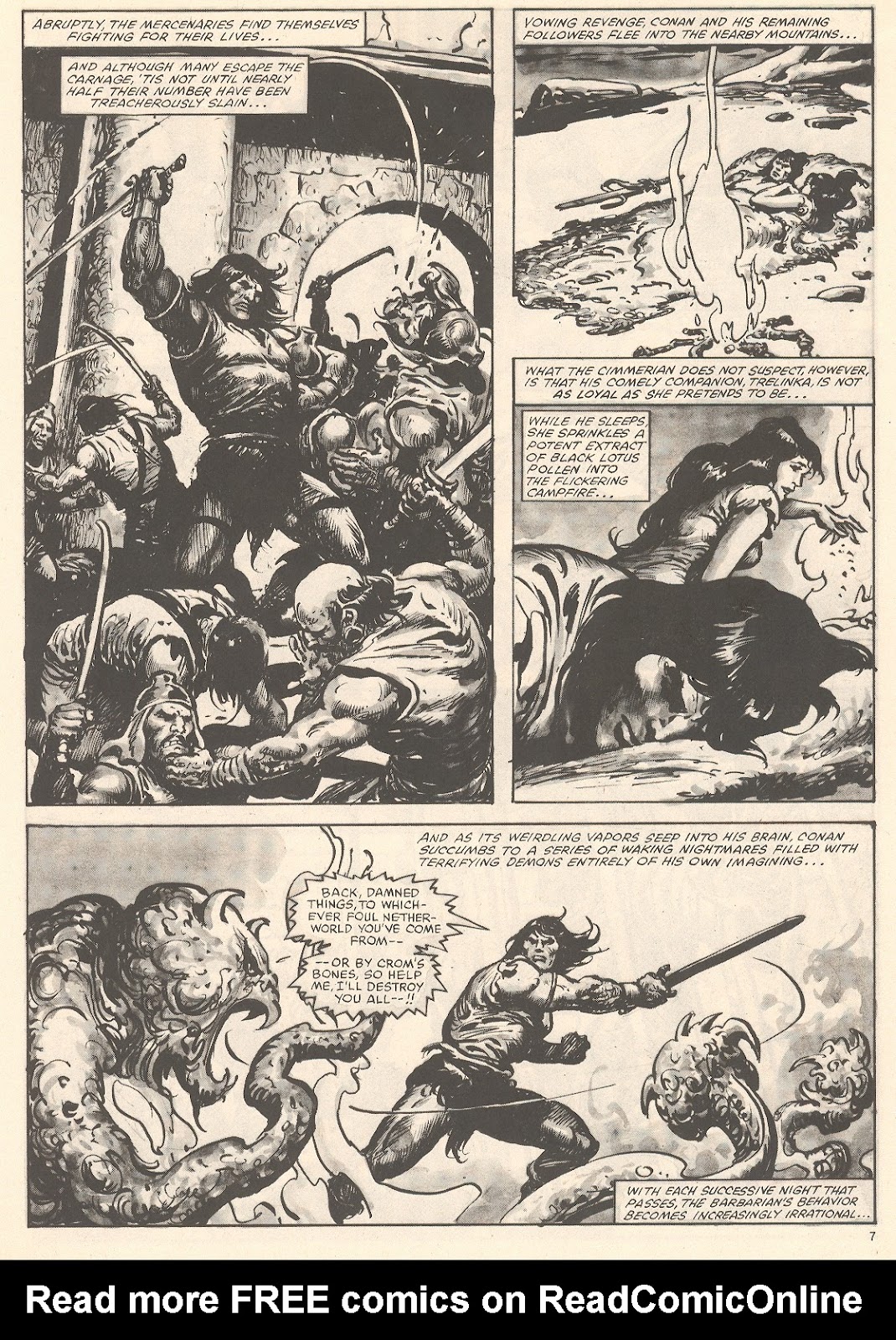 The Savage Sword Of Conan issue 79 - Page 7