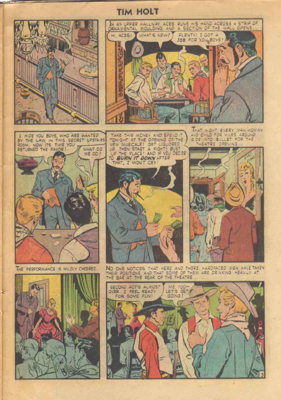 Read online Tim Holt comic -  Issue #26 - 28