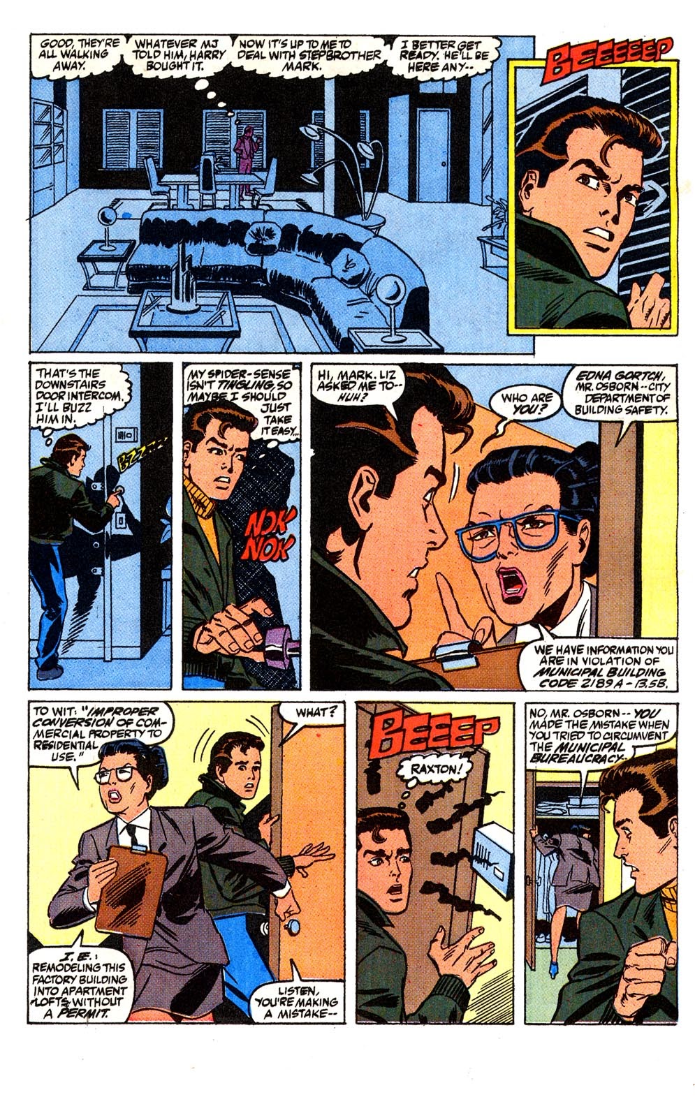 Read online Web of Spider-Man (1985) comic -  Issue #62 - 12
