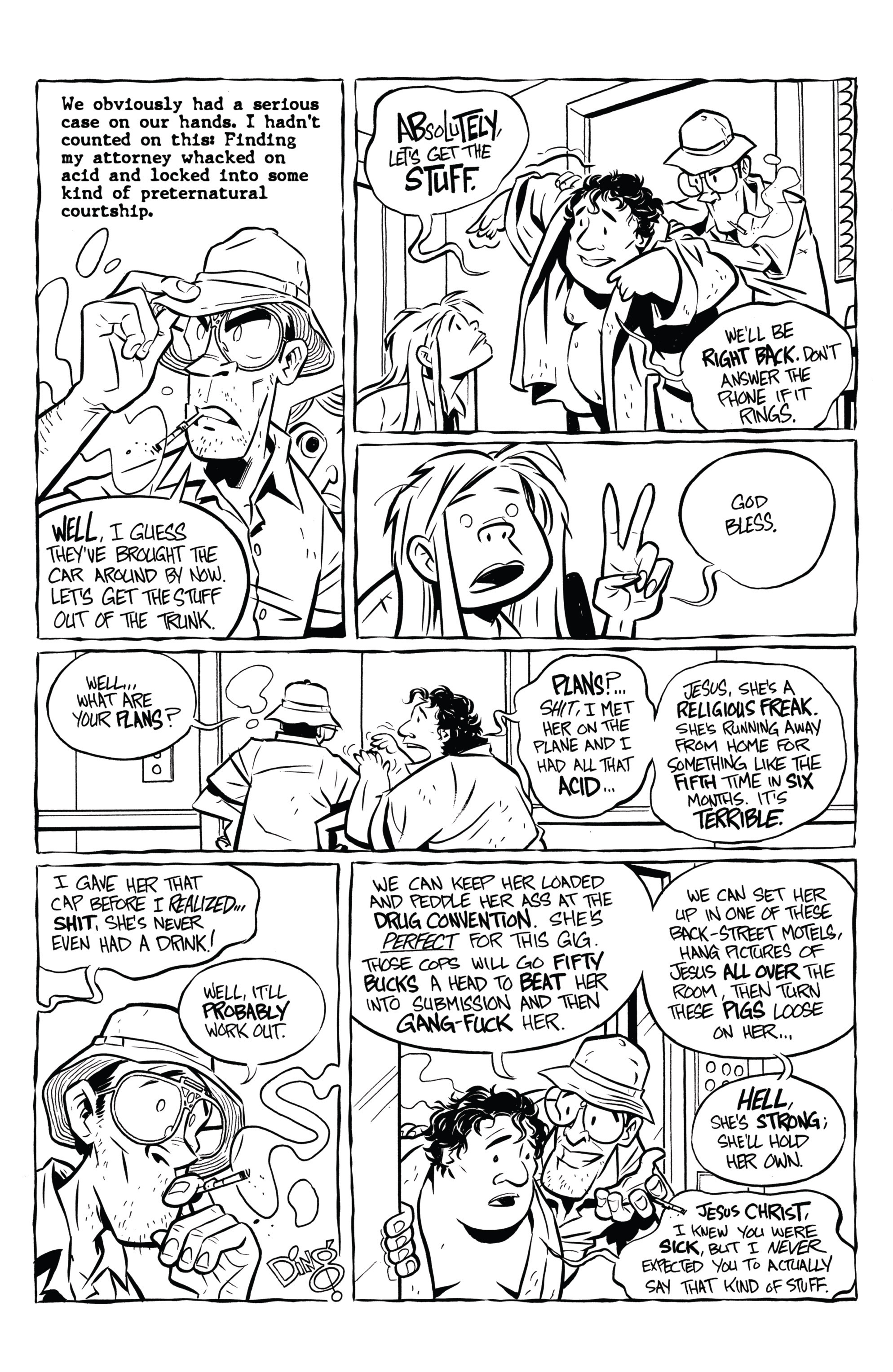 Read online Hunter S. Thompson's Fear and Loathing in Las Vegas comic -  Issue #3 - 23