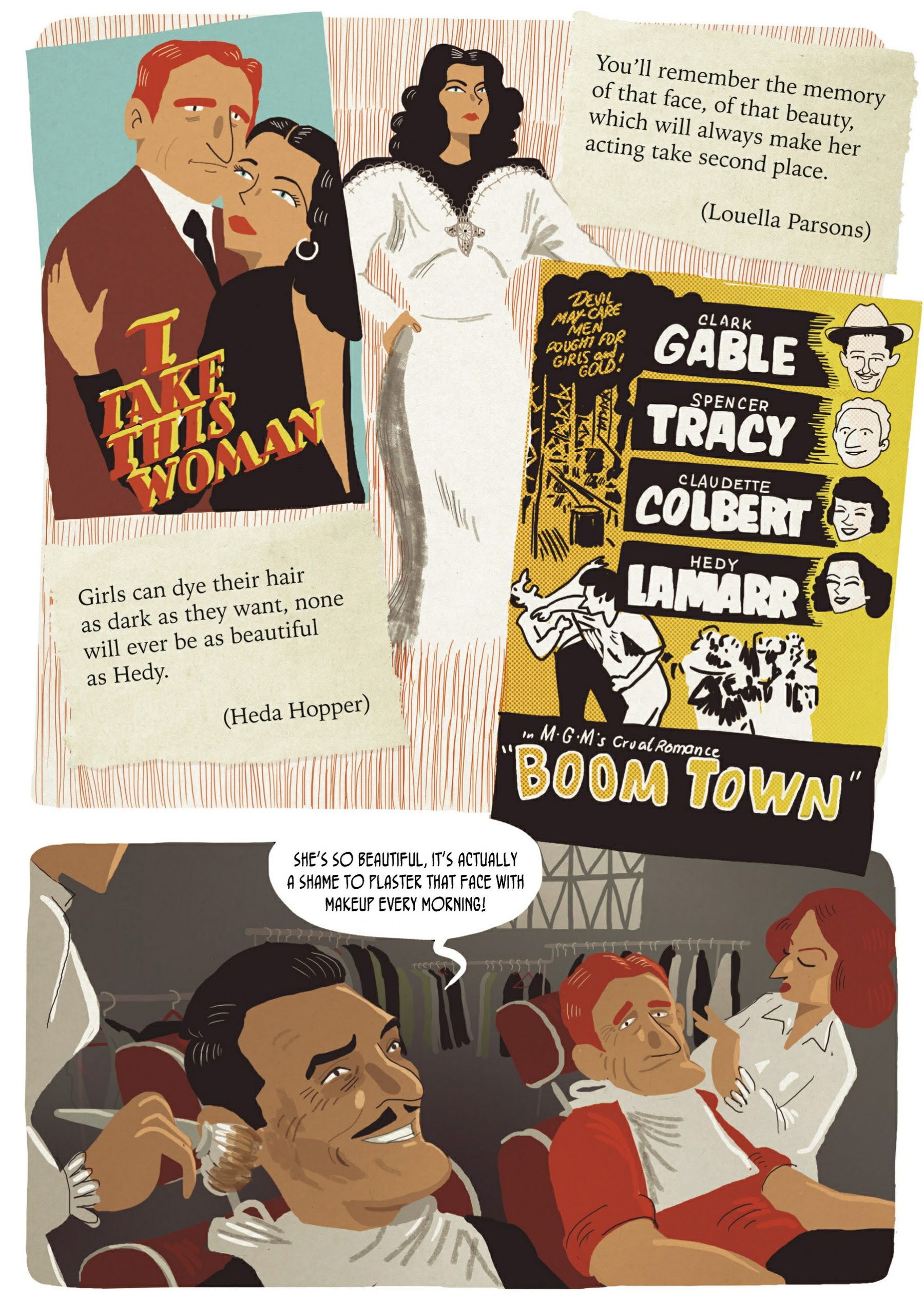 Read online Hedy Lamarr: An Incredible Life comic -  Issue # TPB (Part 1) - 90