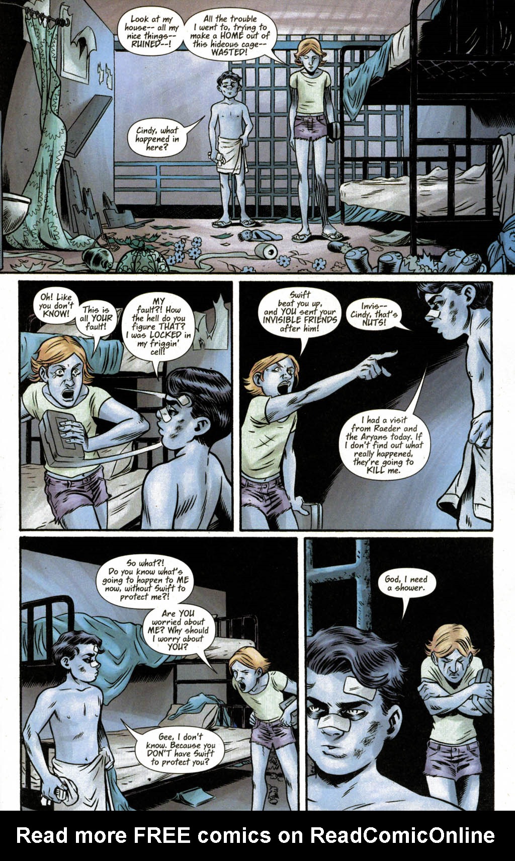 Read online Hard Time comic -  Issue #3 - 18