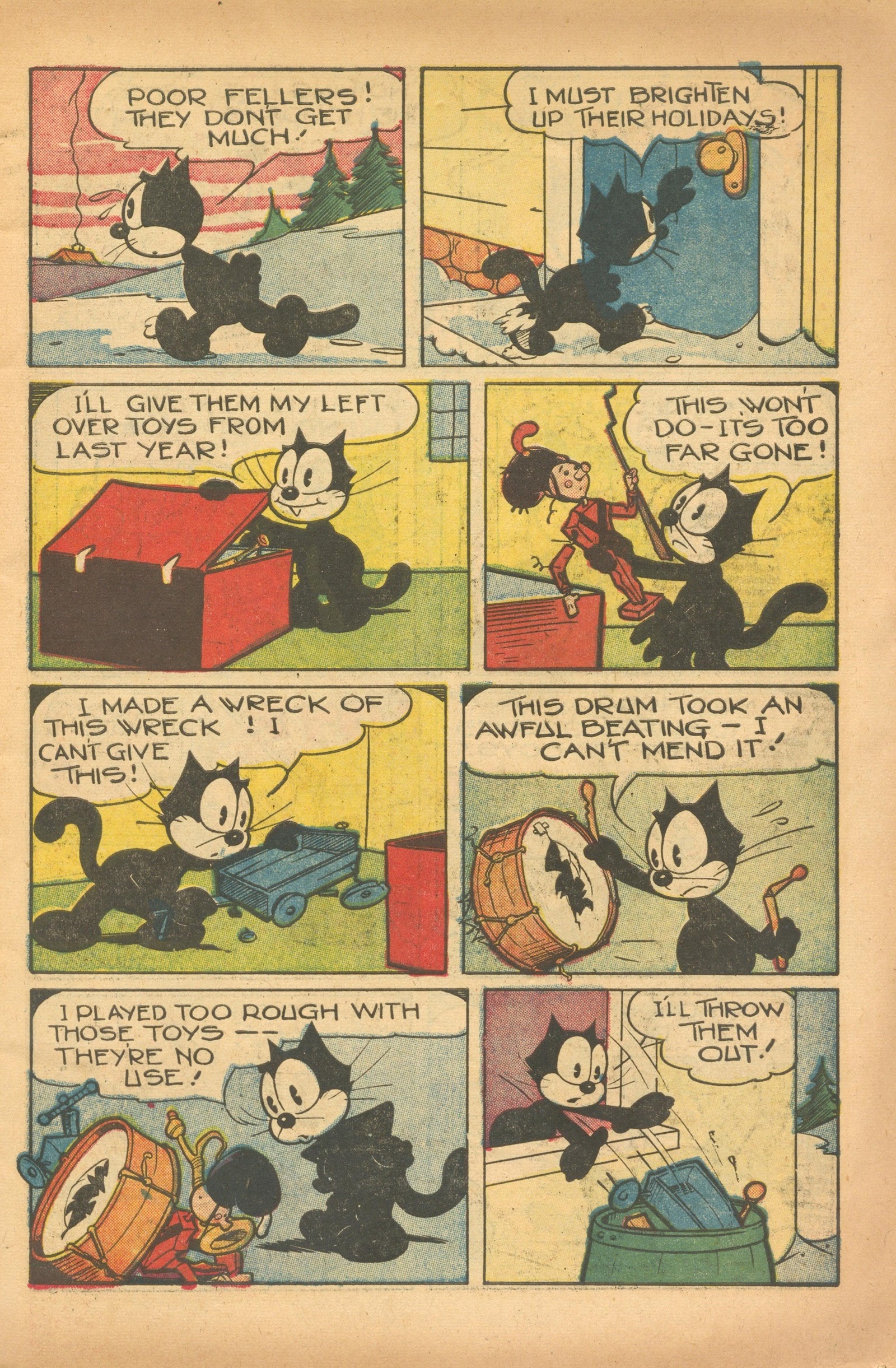 Read online Felix the Cat (1951) comic -  Issue #27 - 5
