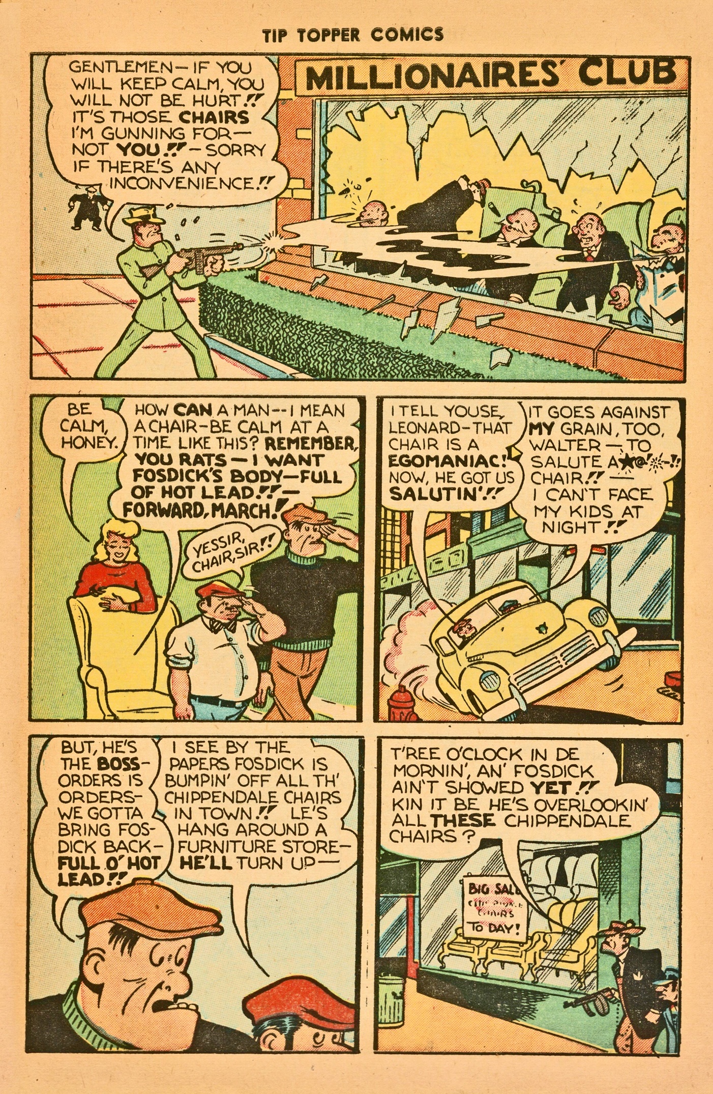 Read online Tip Topper Comics comic -  Issue #7 - 9