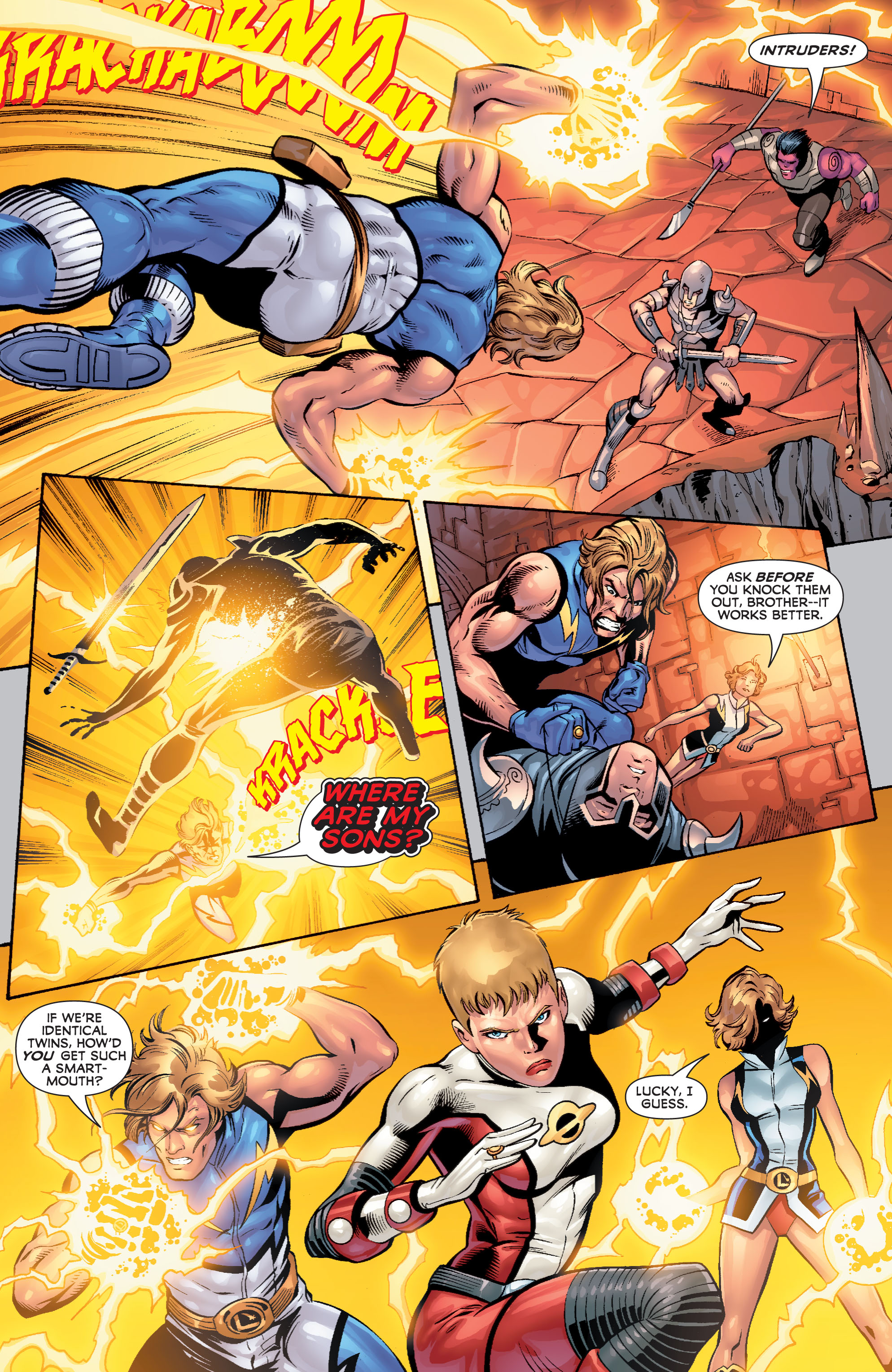 Legion of Super-Heroes (2010) Issue #4 #5 - English 12