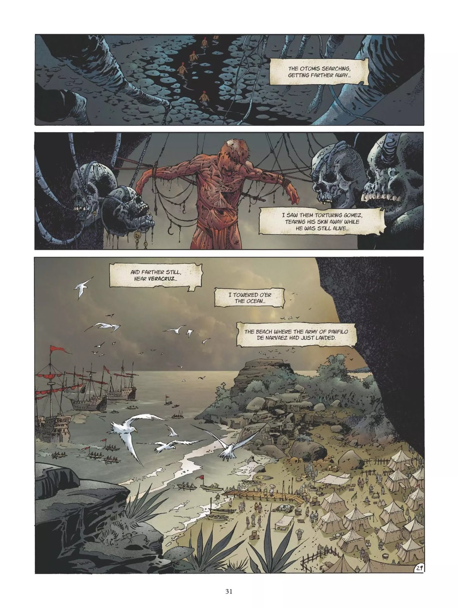 Read online Conquistador comic -  Issue #2 - 35