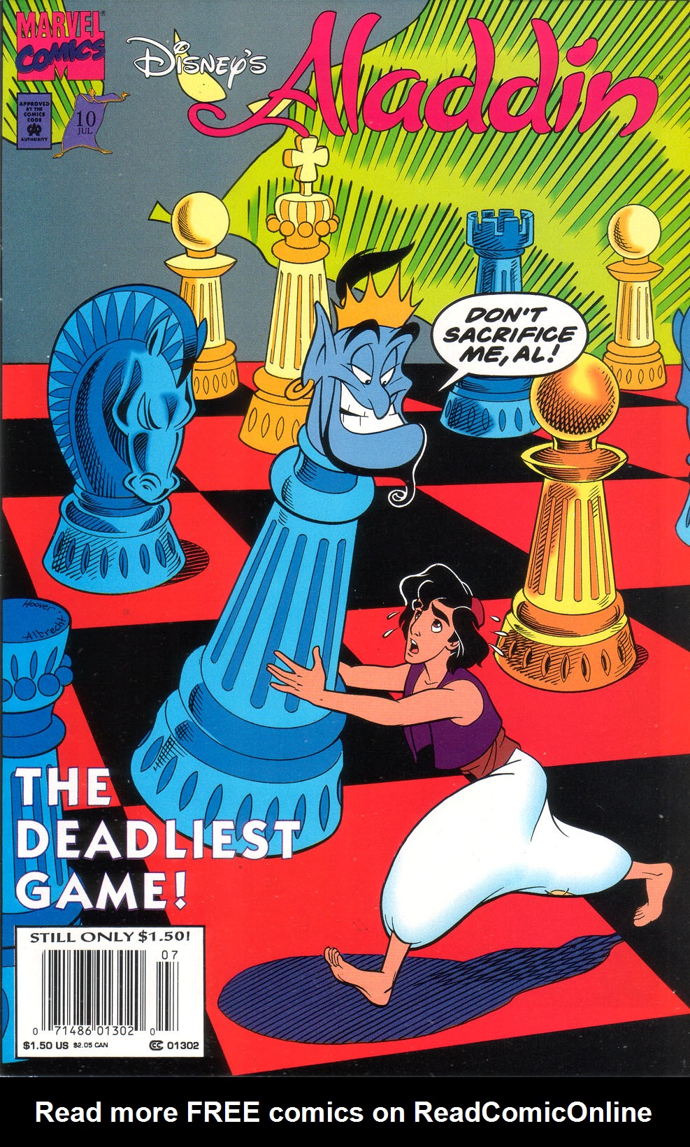 Read online Disney's Aladdin comic -  Issue #10 - 1